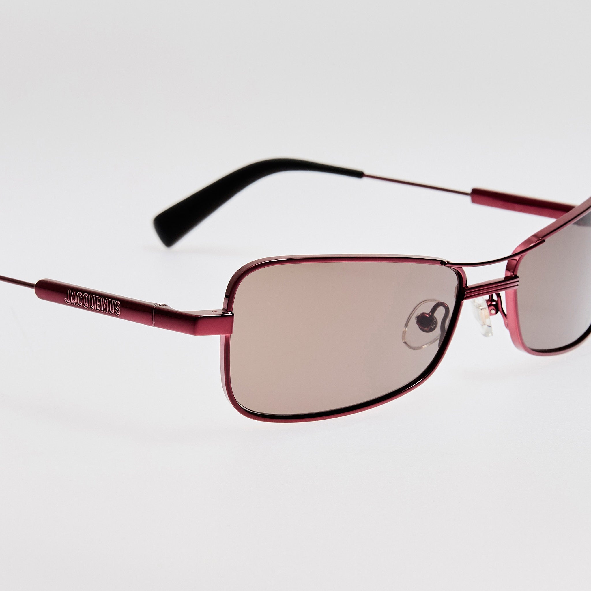 Statzione Sunglasses in Bordeaux - LINDA FARROW - Sunglasses -
