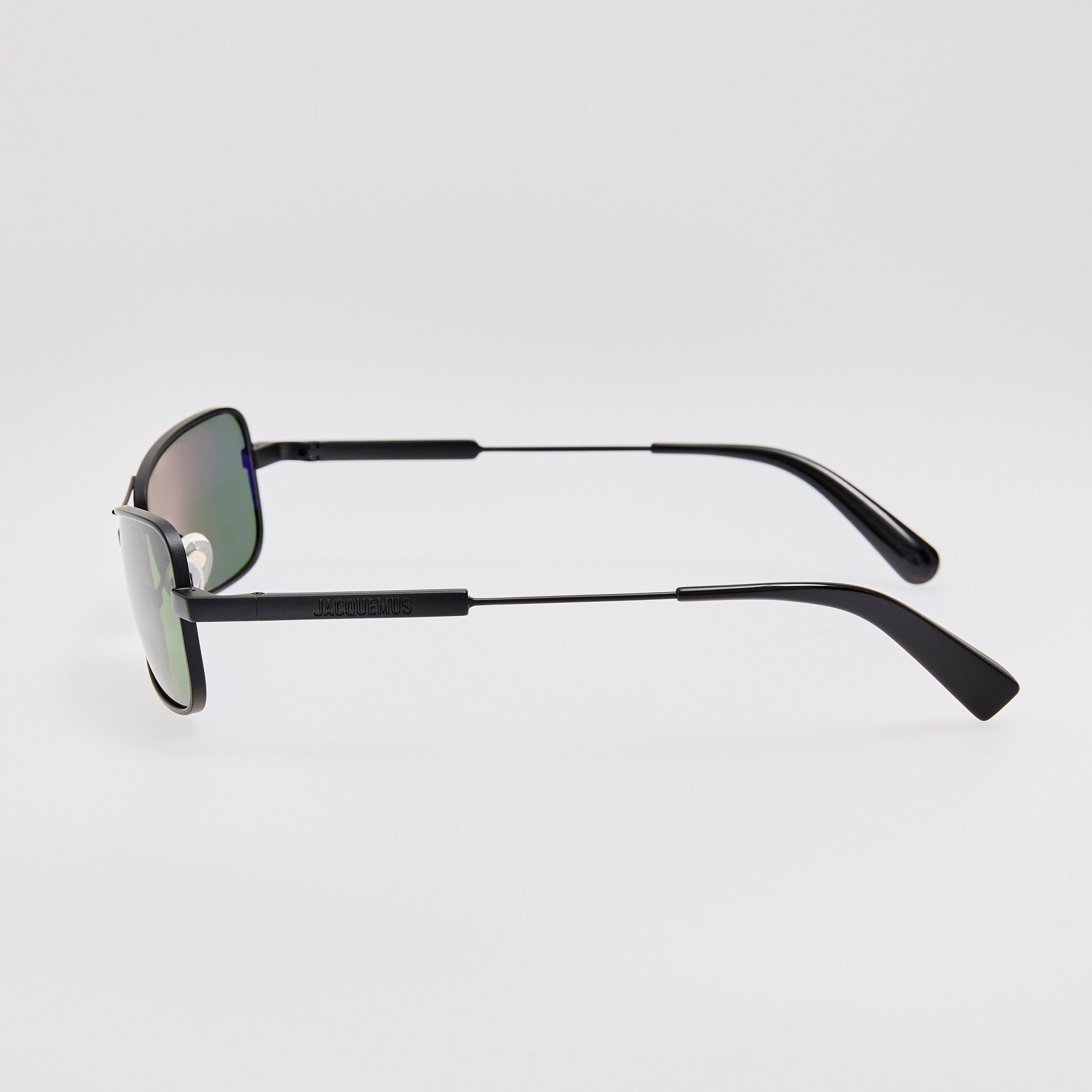 Statzione Sunglasses in Matt Black - LINDA FARROW - Sunglasses -