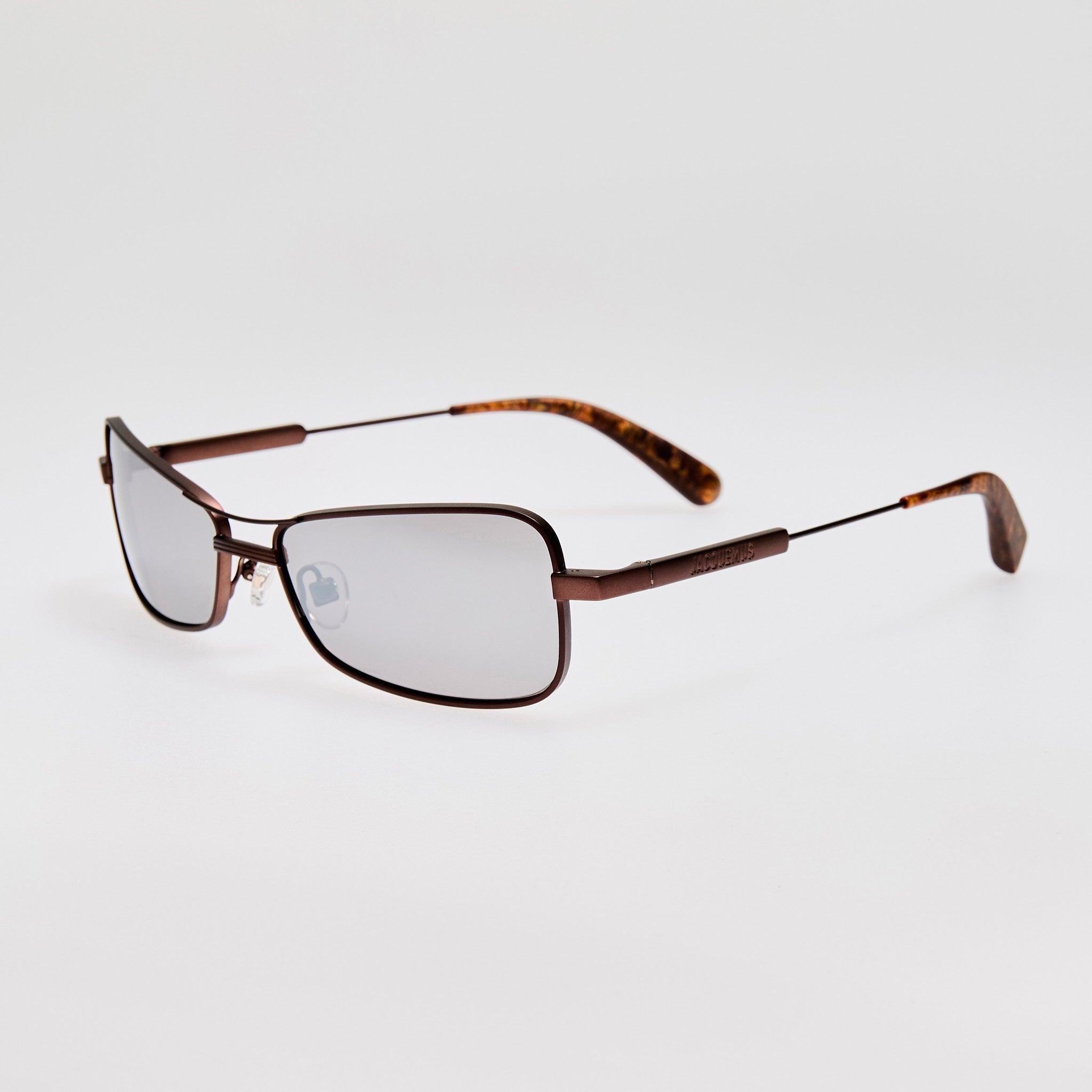Statzione Sunglasses in Matt Brown - LINDA FARROW - Sunglasses -