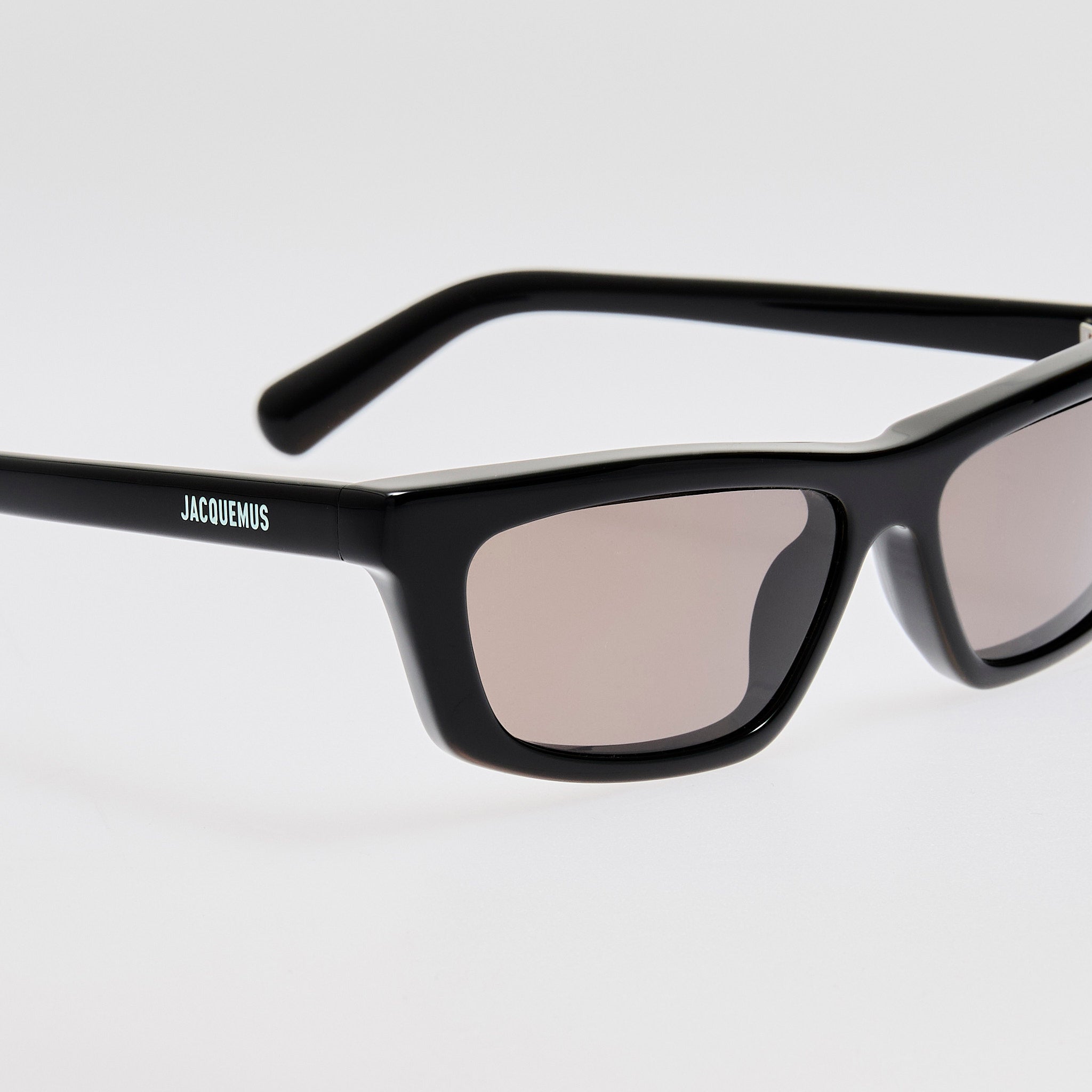 Trapezi Sunglasses in Black - LINDA FARROW - Sunglasses -