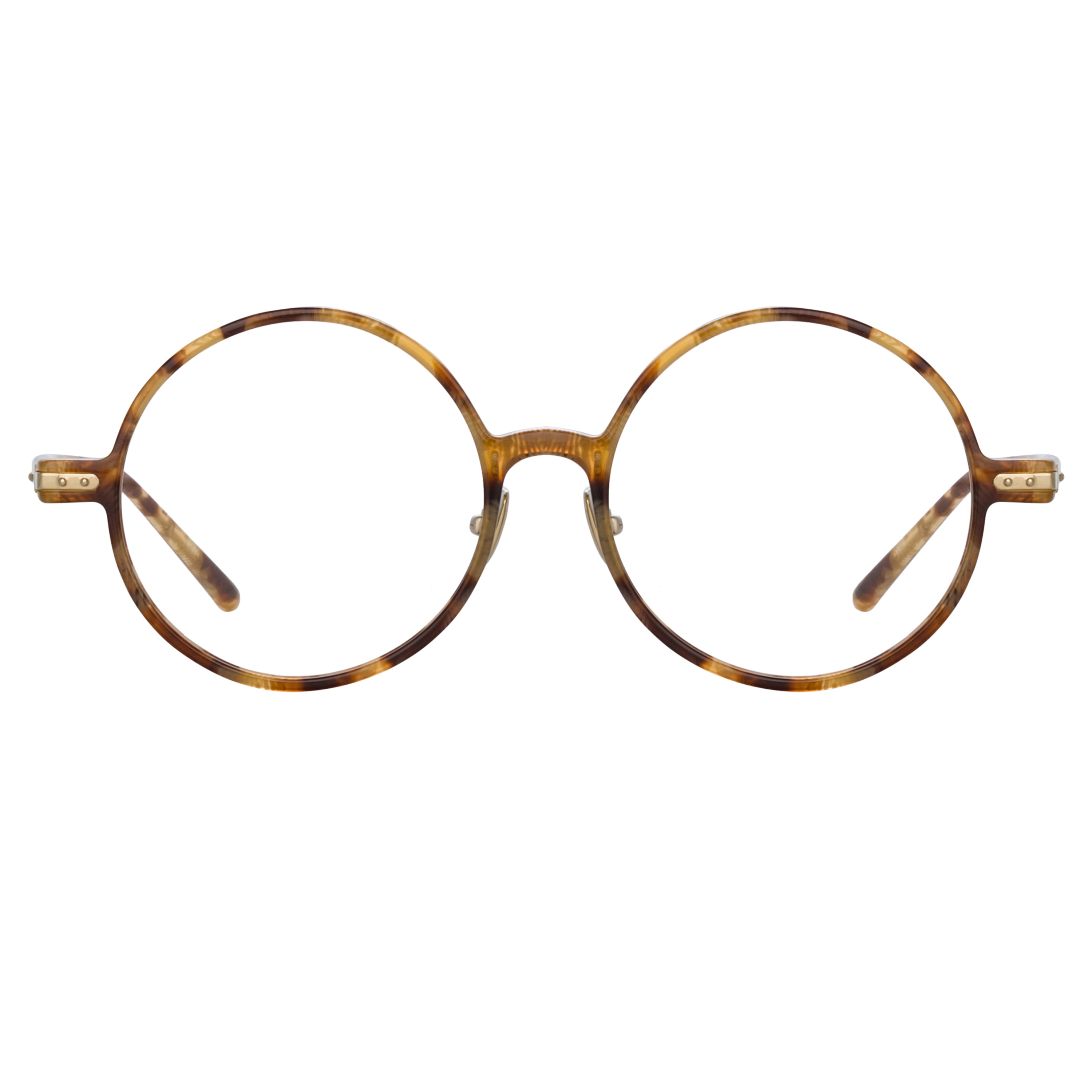 Spire Round Optical Frame in Tobacco Tortoiseshell