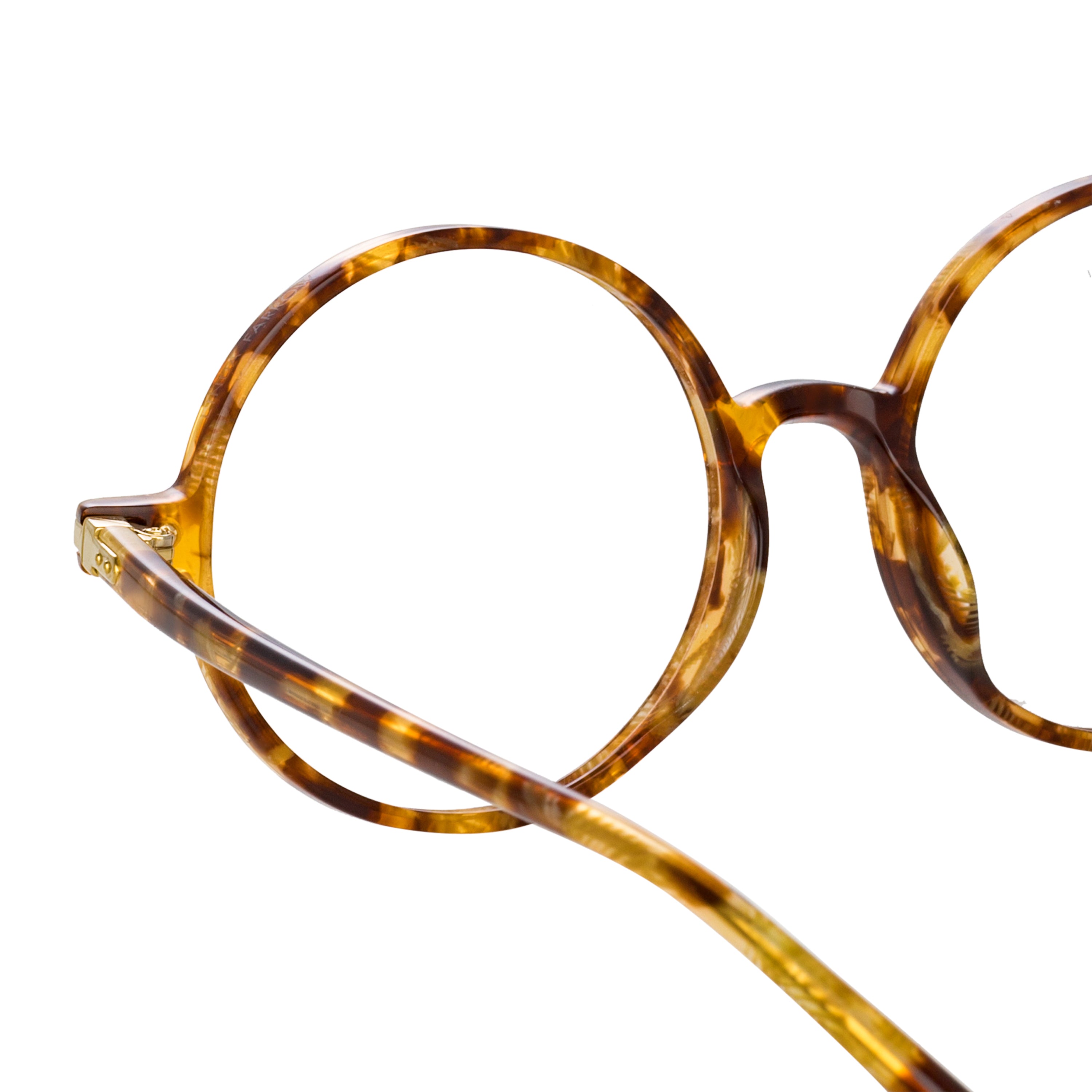 Spire Round Optical Frame in Tobacco Tortoiseshell