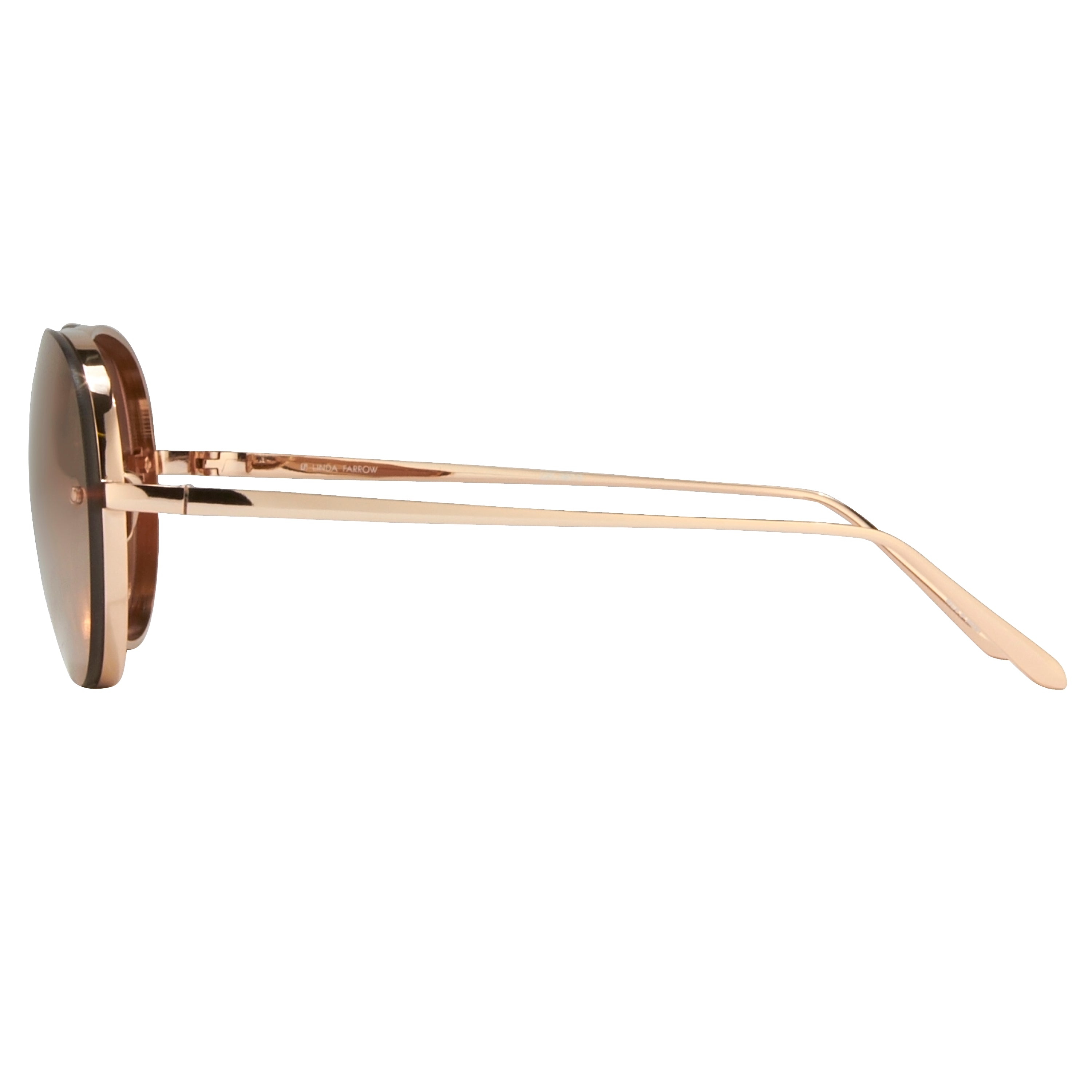 Linda Farrow 307 C3 Aviator Sunglasses