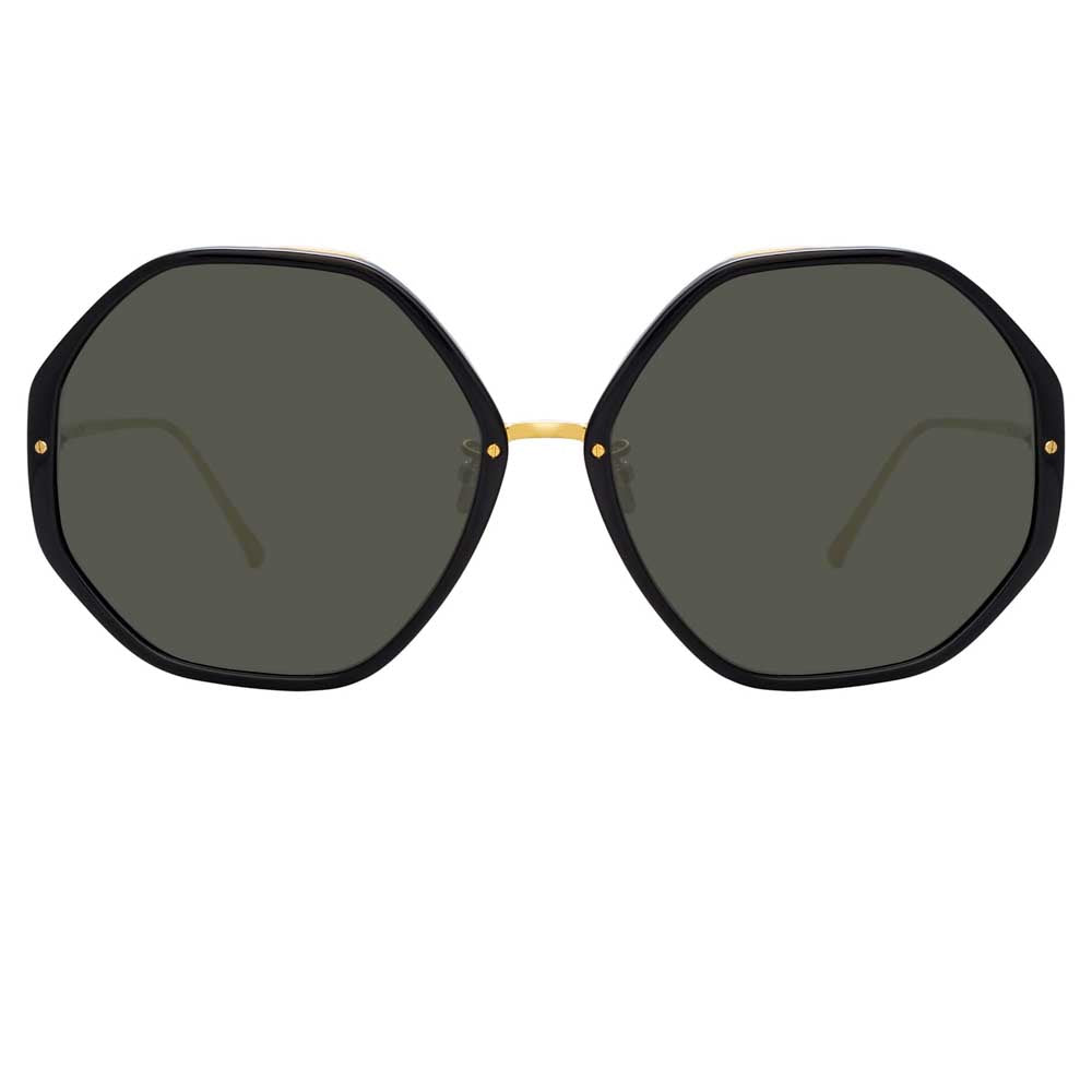 Alona Sunglasses in Black Frame by LINDA FARROW