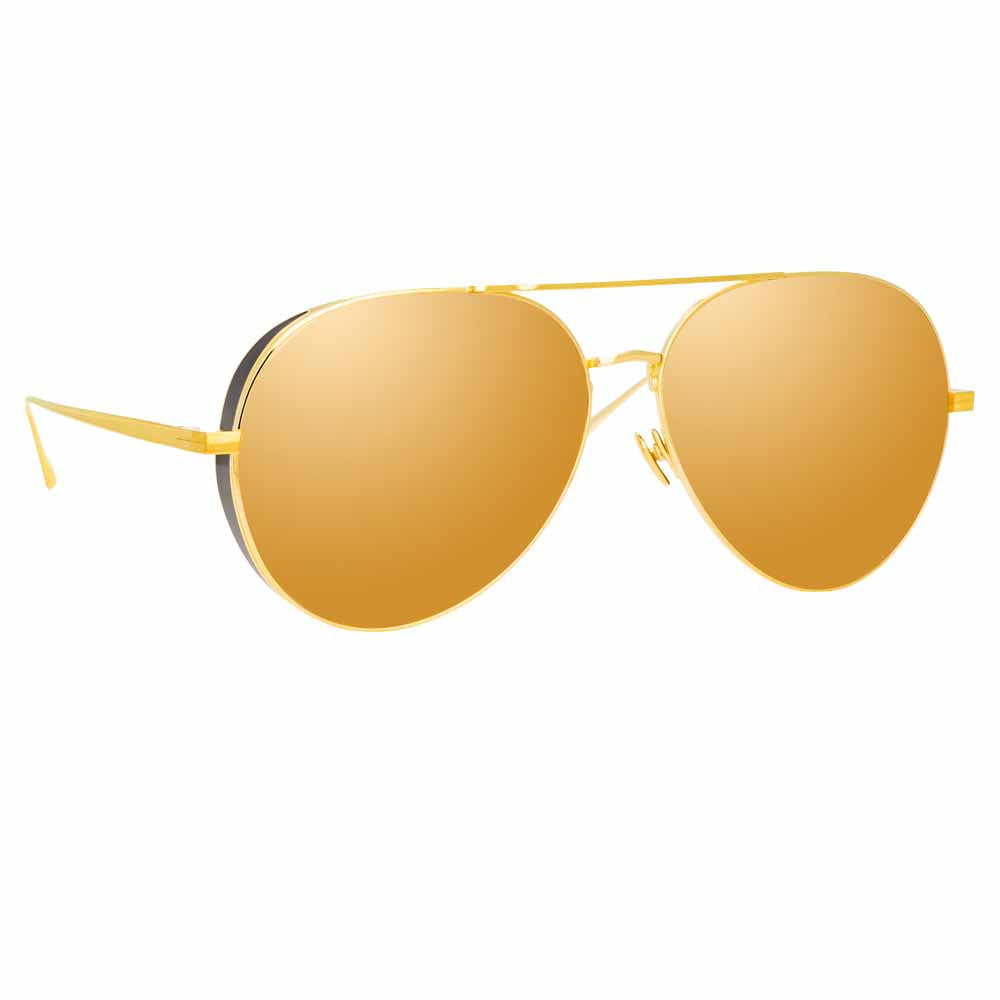 Ace Sunglasses in 22K Gold