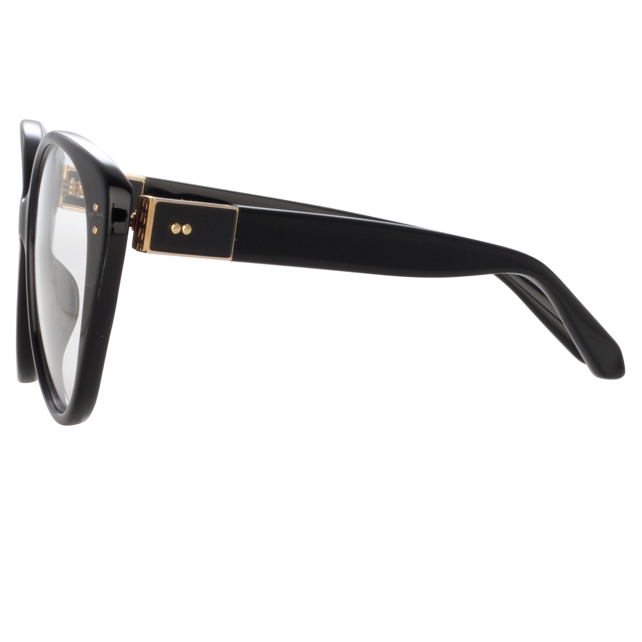 Katia Optical Frame in Black - LINDA FARROW - Optical Frame -