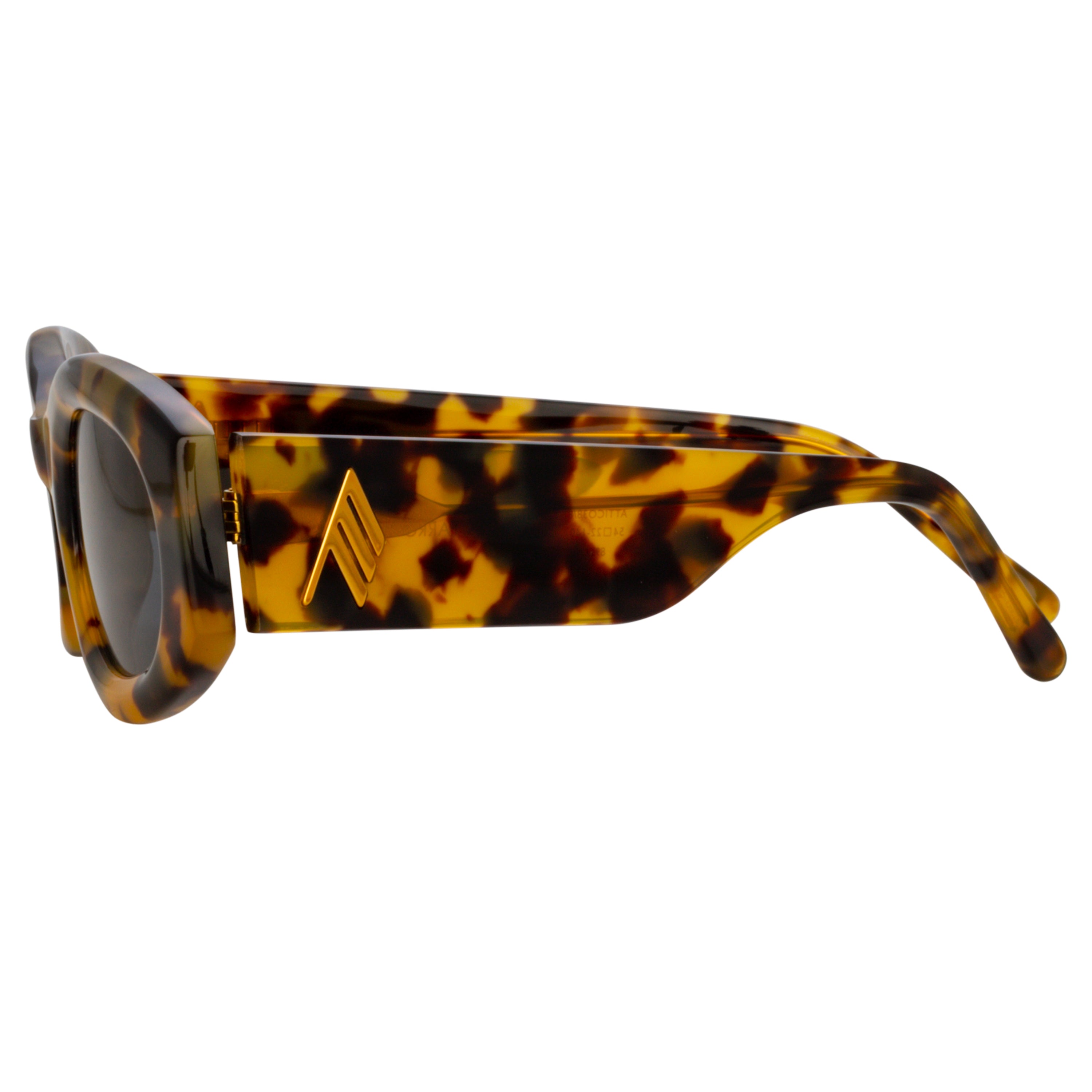 Berta Oval Sunglasses in Tortoiseshell