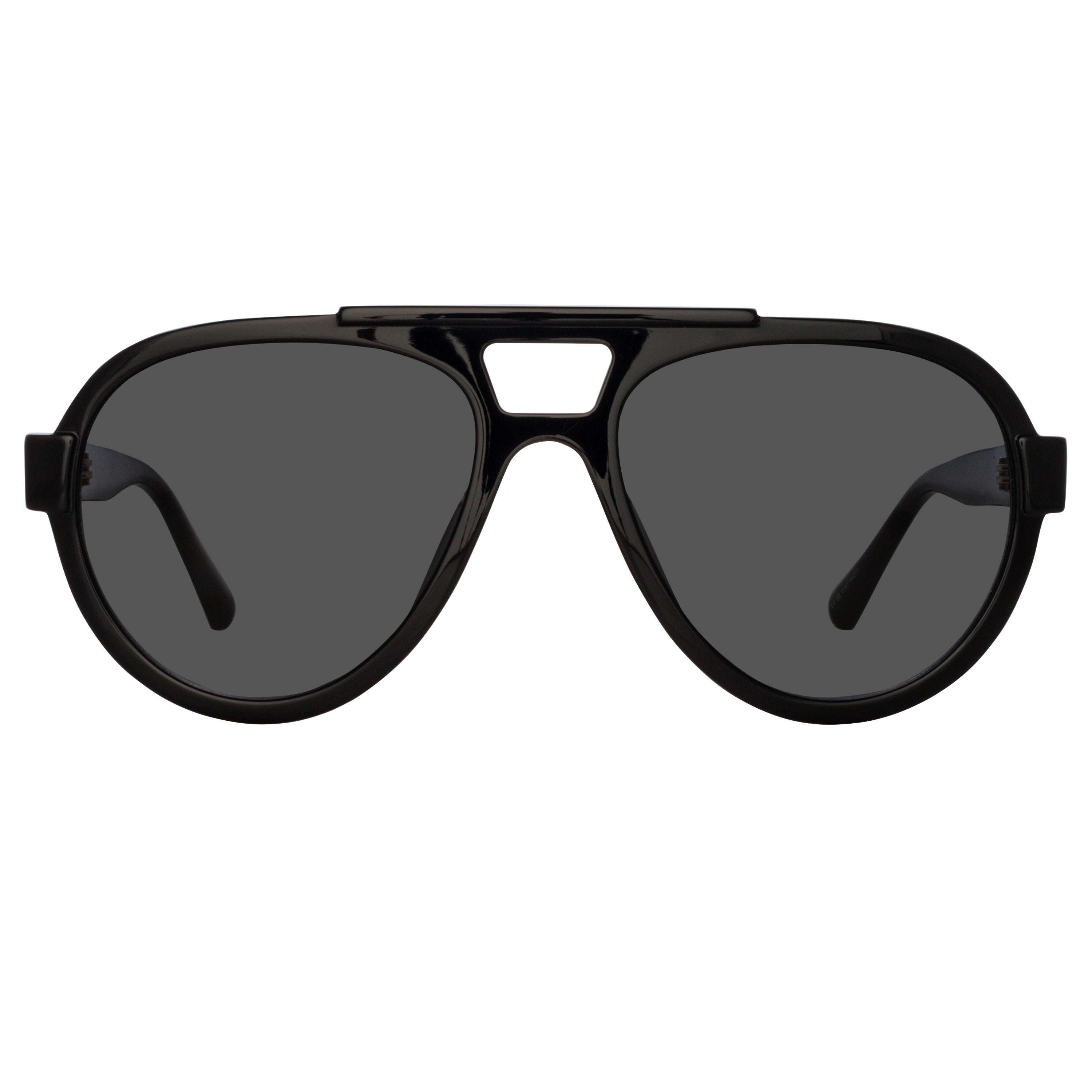 Jurgen Aviator Sunglasses in Black