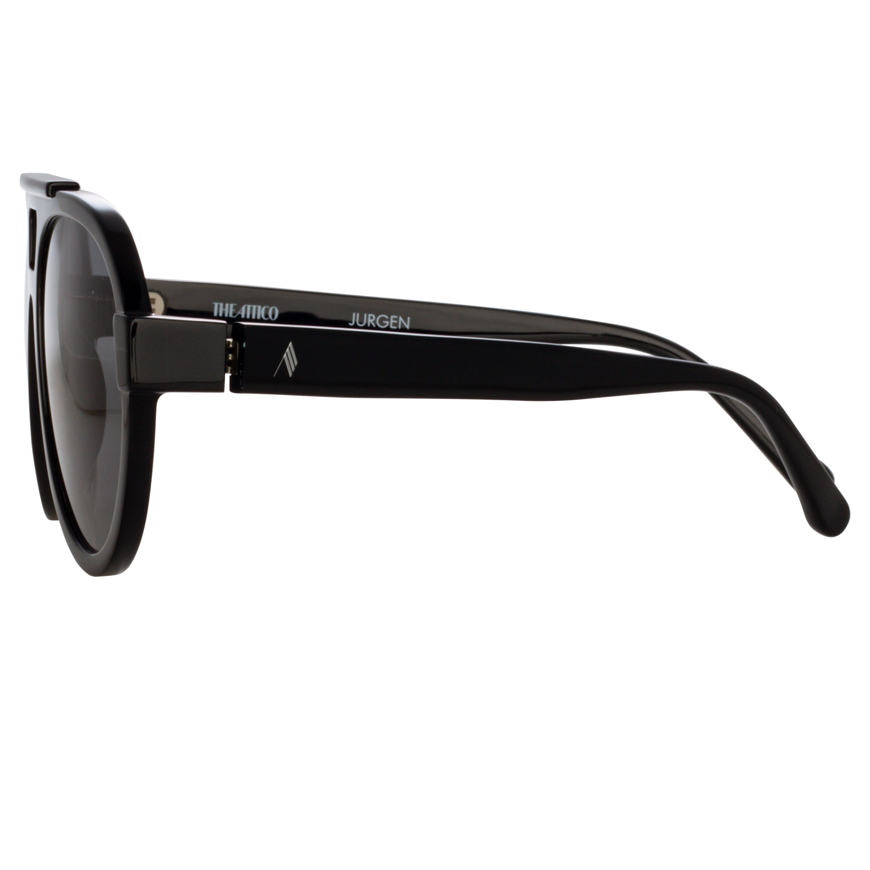 Jurgen Aviator Sunglasses in Black