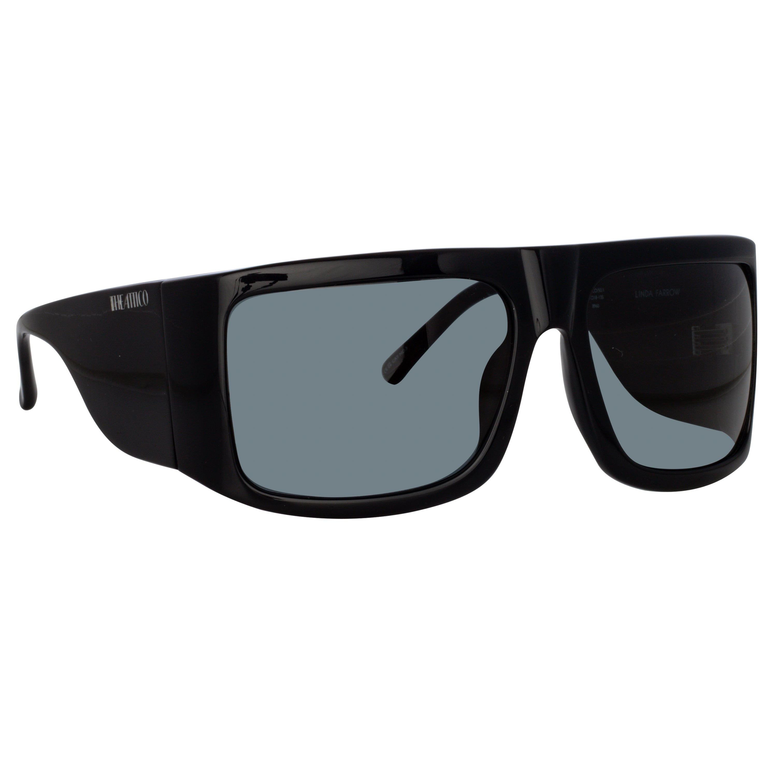 Andre Oversized Sunglasses in Black