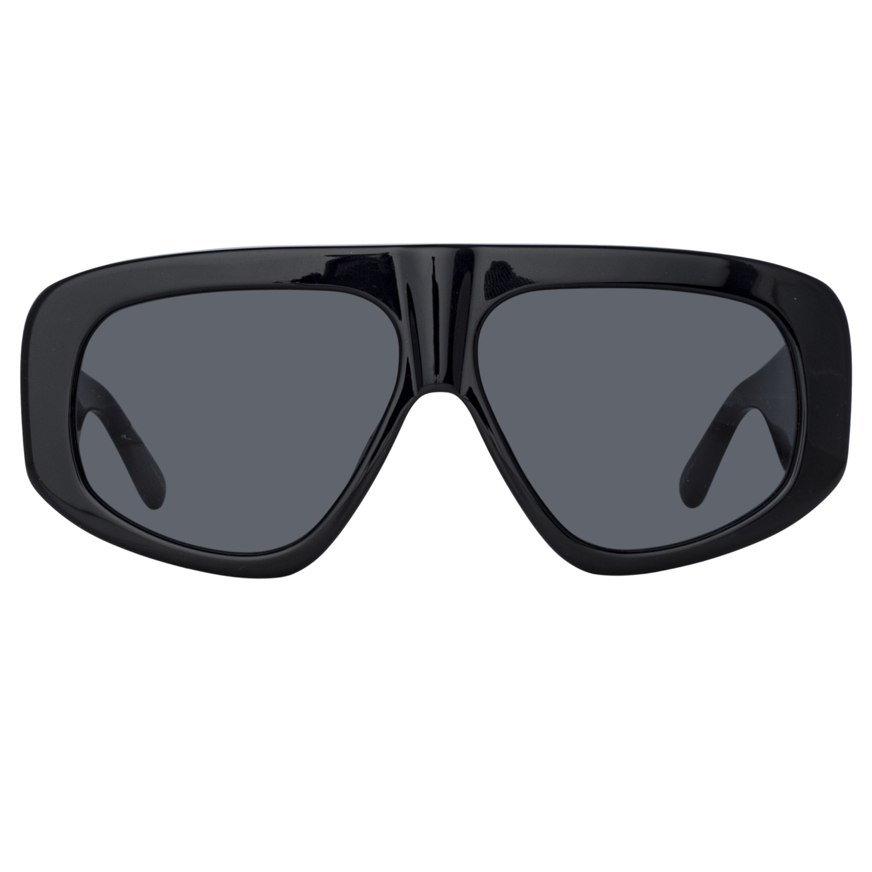 Milano Oversized Sunglasses in Black