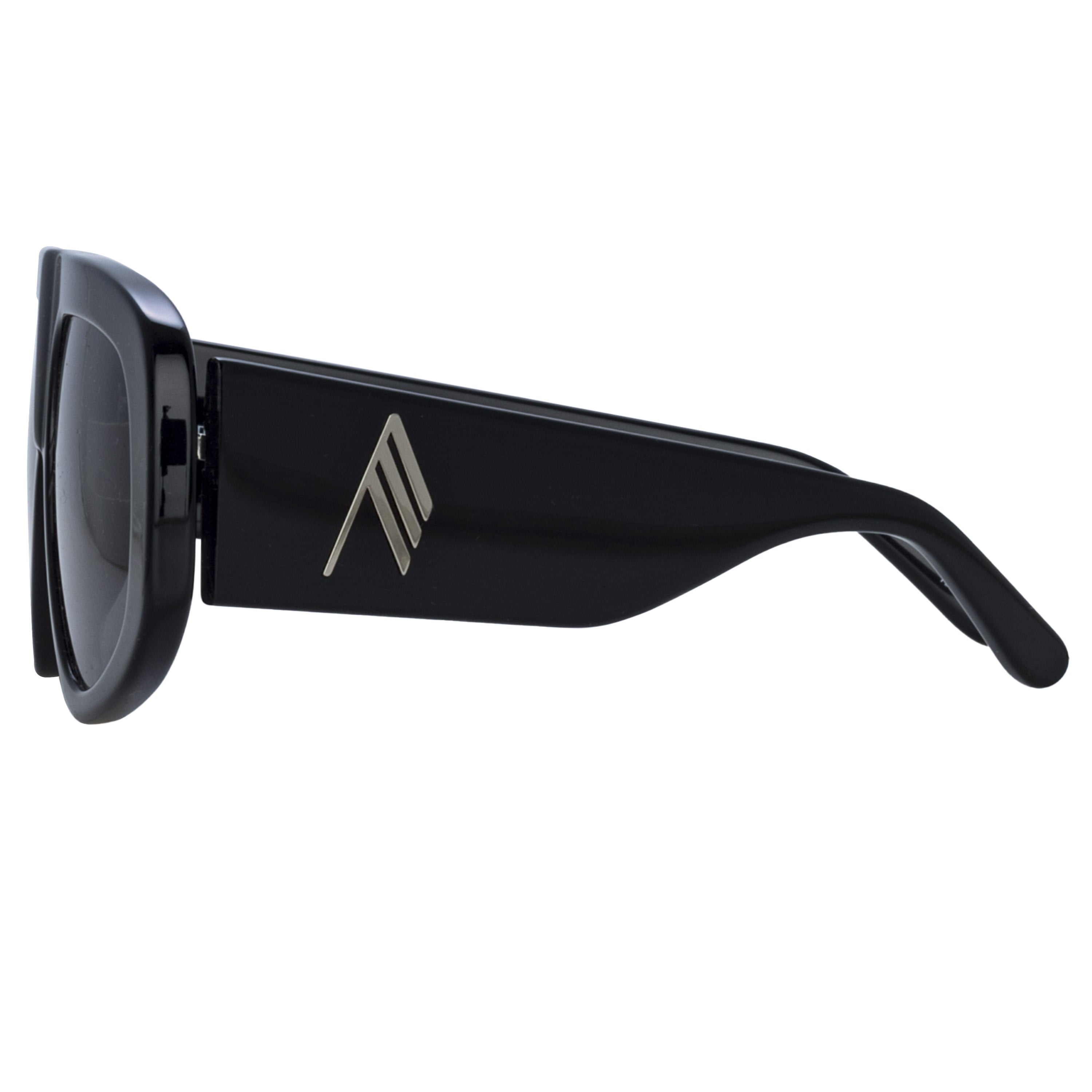 Milano Oversized Sunglasses in Black