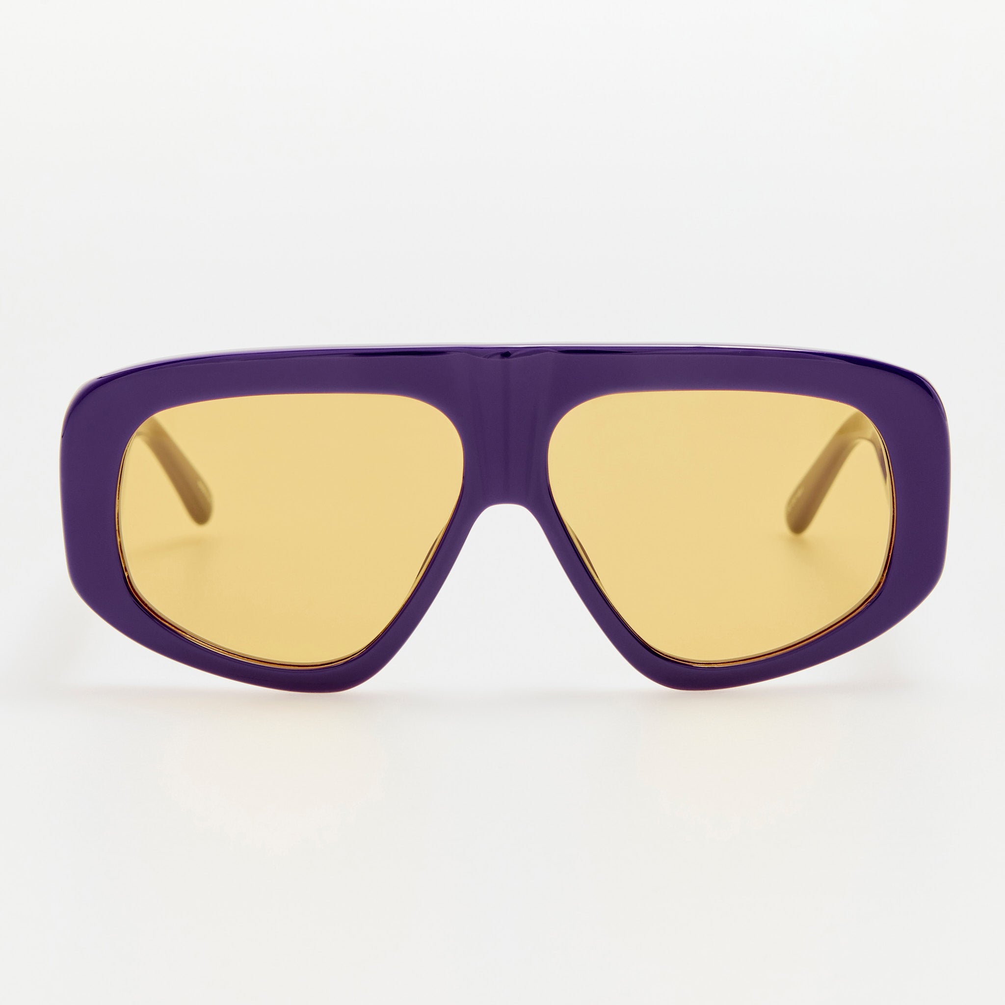 Milano Oversized Sunglasses in Purple