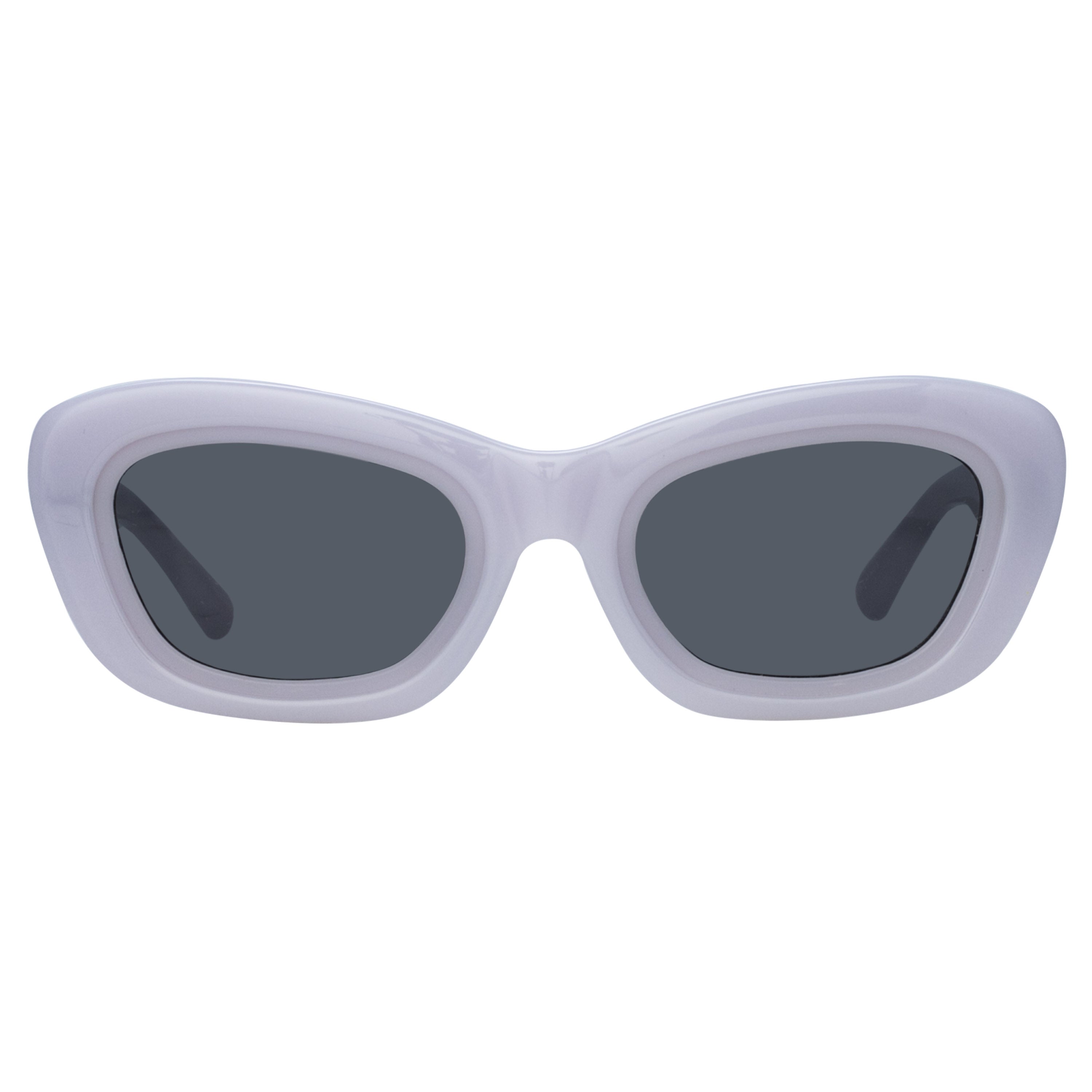 Rania Cat Eye Sunglasses in Grey