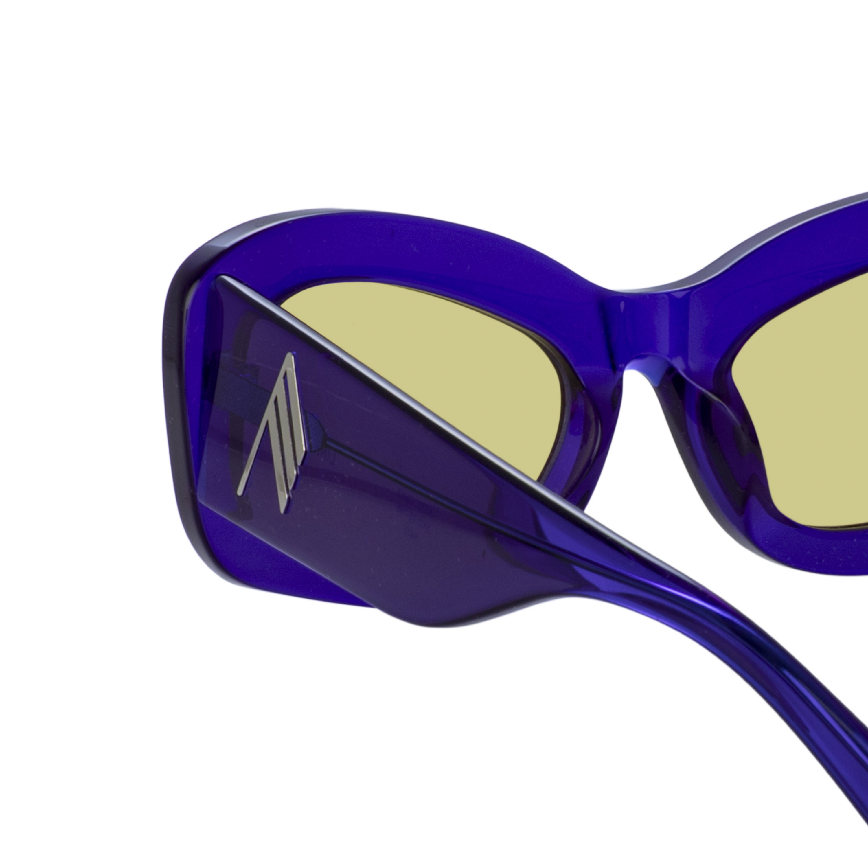 Harry Cat Eye Sunglasses in Purple