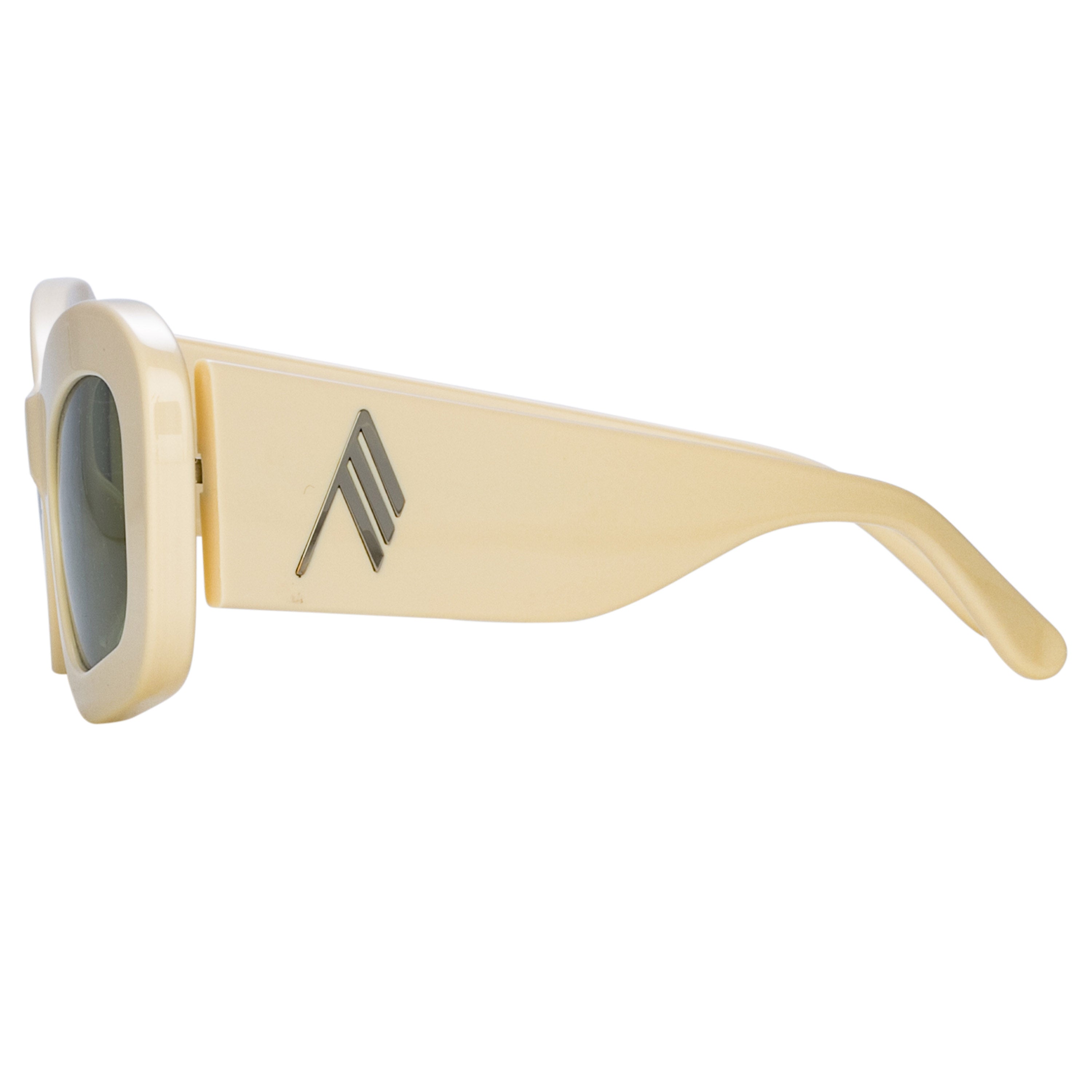 Harry Cat Eye Sunglasses in Ivory