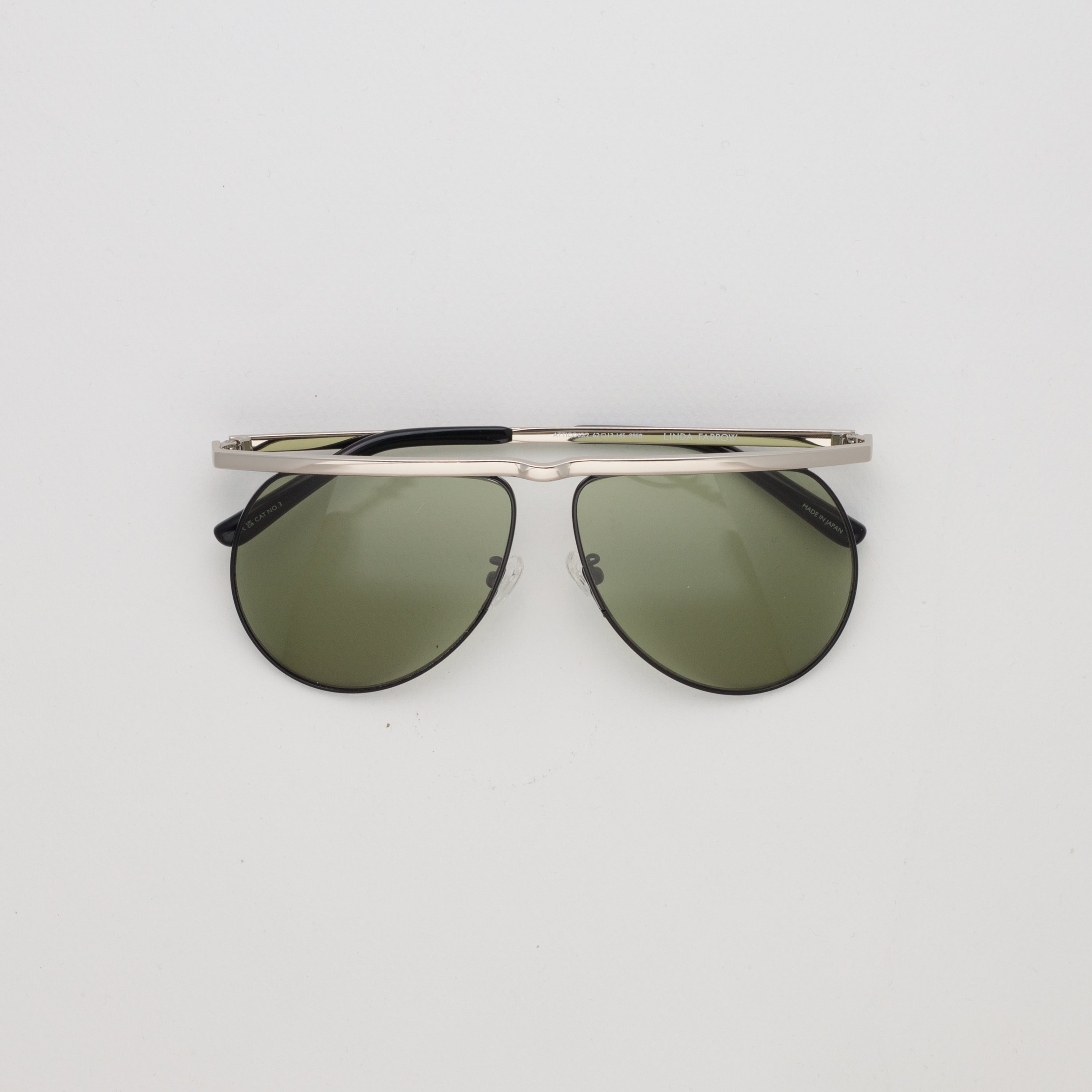 Mina Aviator Sunglasses in Silver