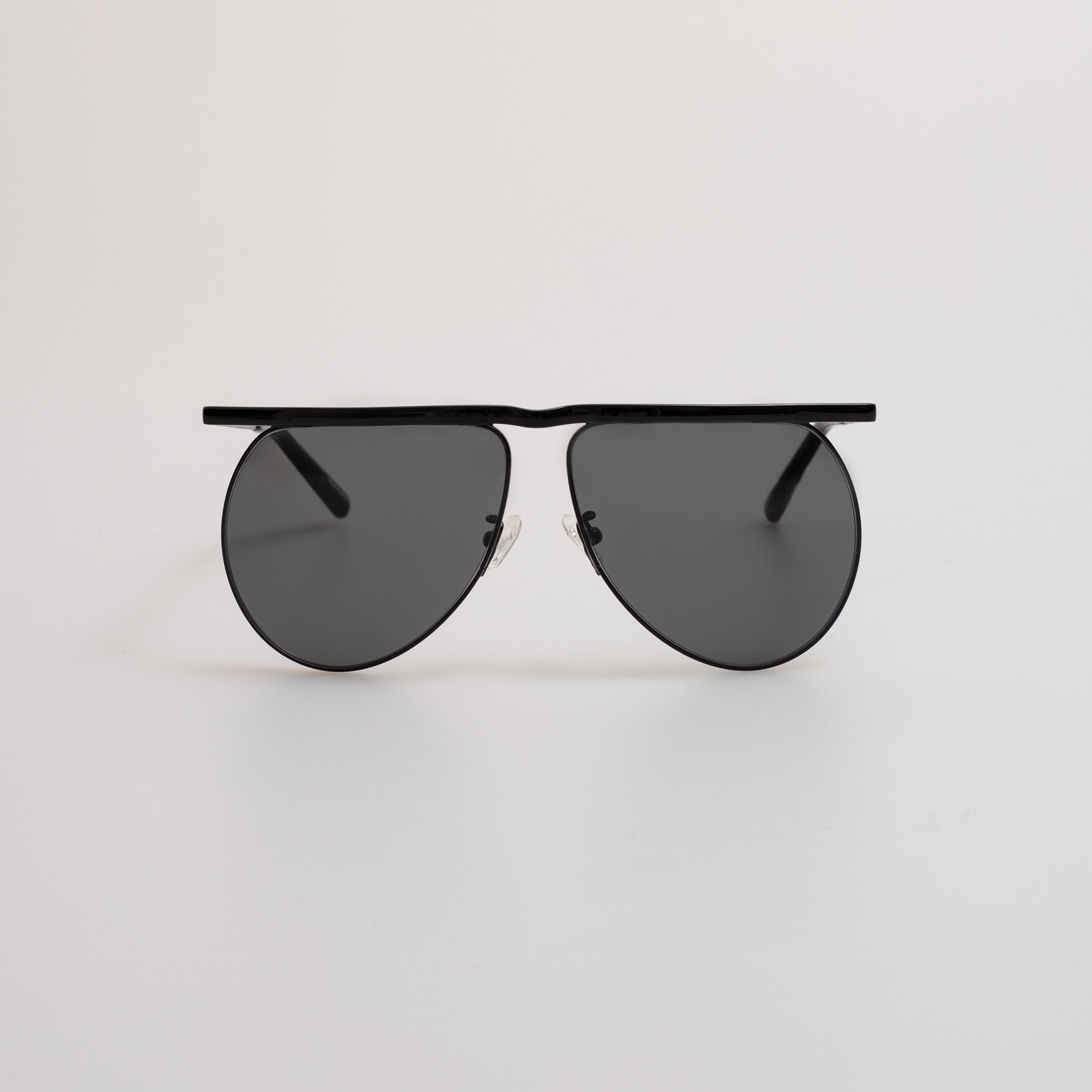 Mina Aviator Sunglasses in Black