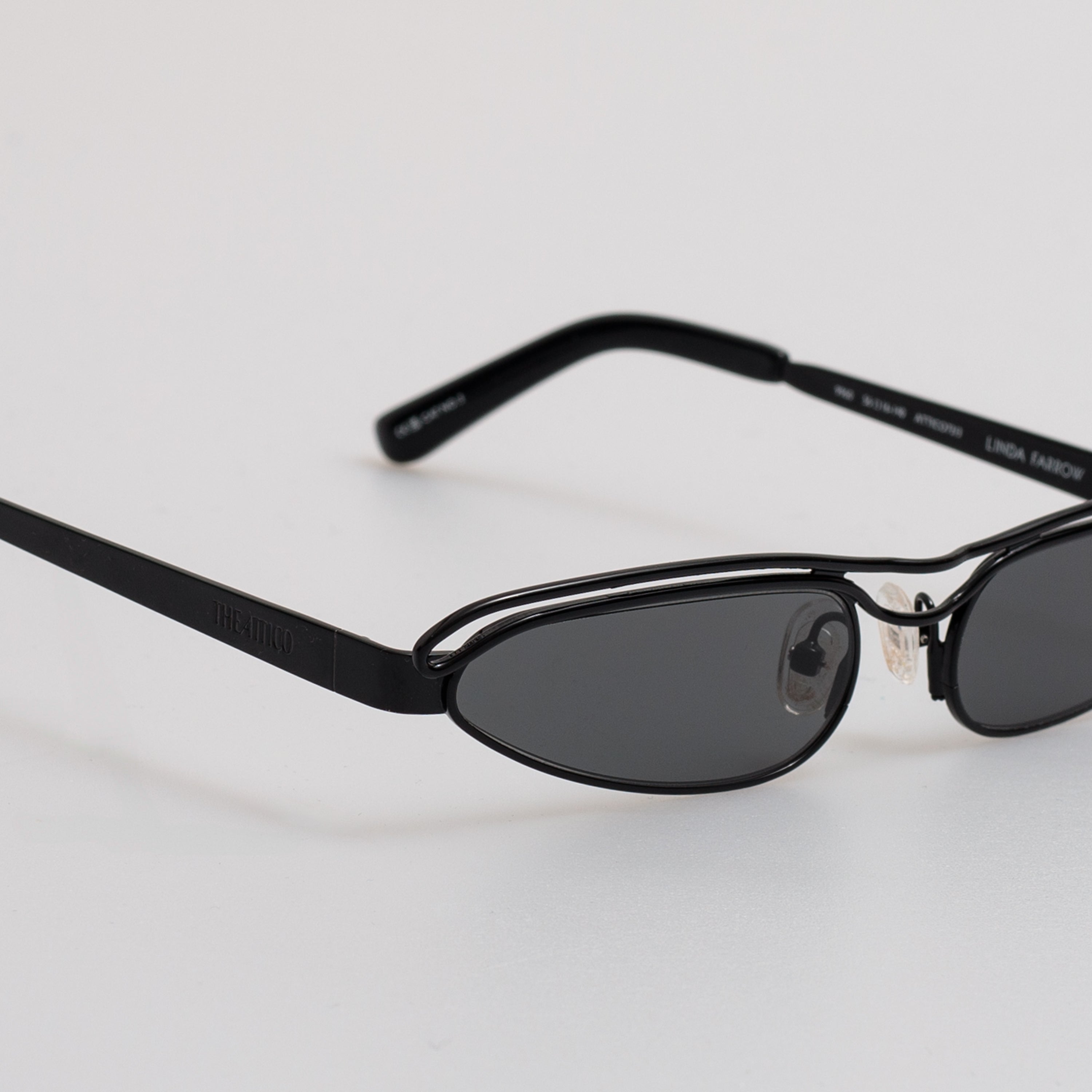 Norma Cat Eye Sunglasses in Black