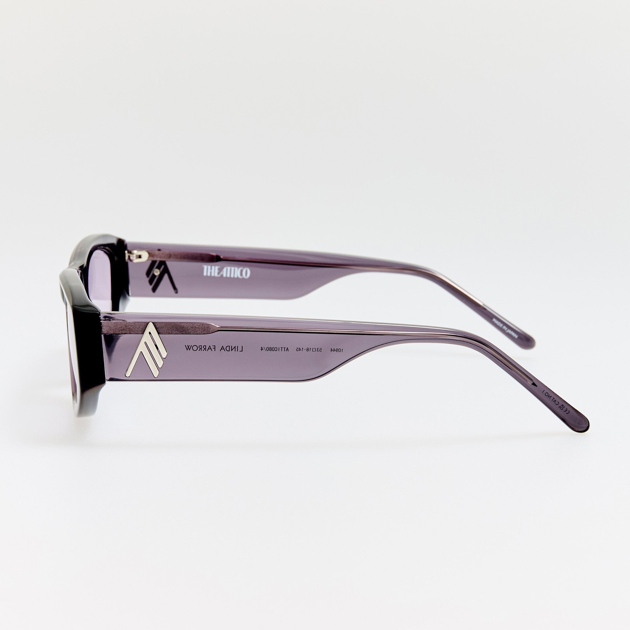 Maya D-Frame Sunglasses in Purple
