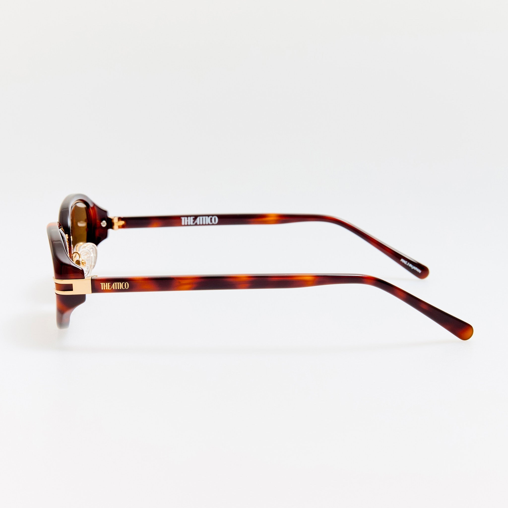 Ambra Oval Sunglasses in Tortoiseshell