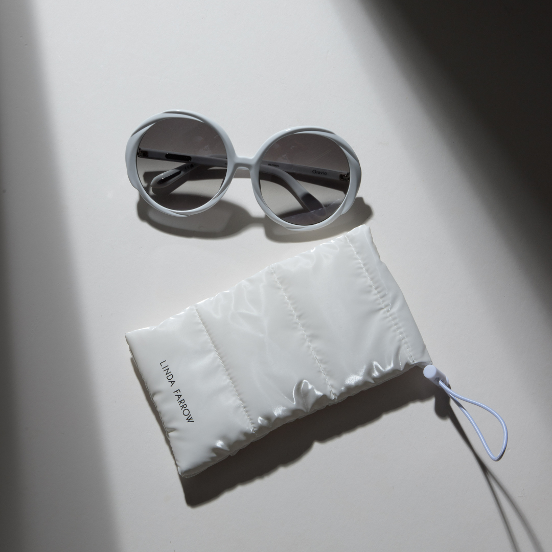 White Padded Pouch