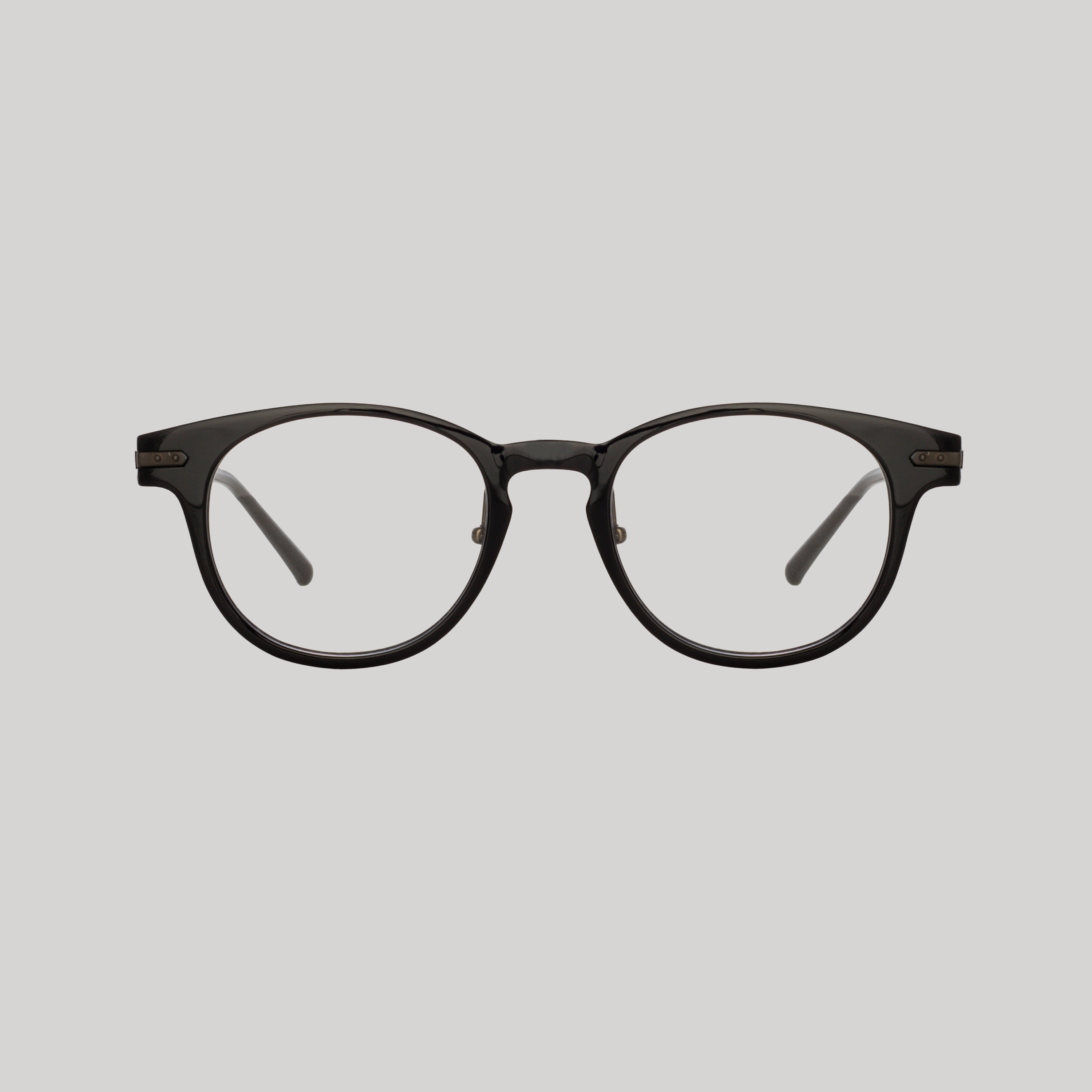 Bay Optical Frame in Black Matt Nickel