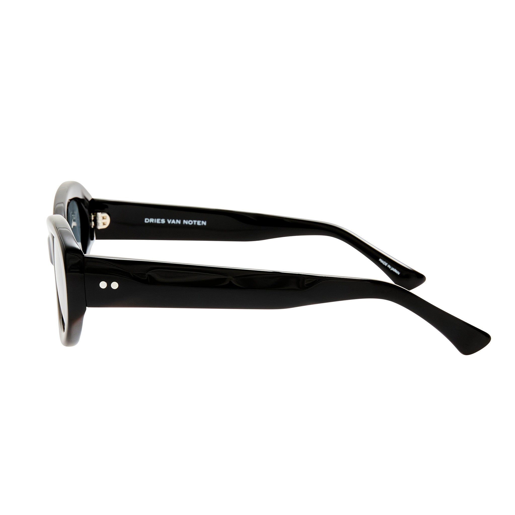 Oval Sunglasses in Black