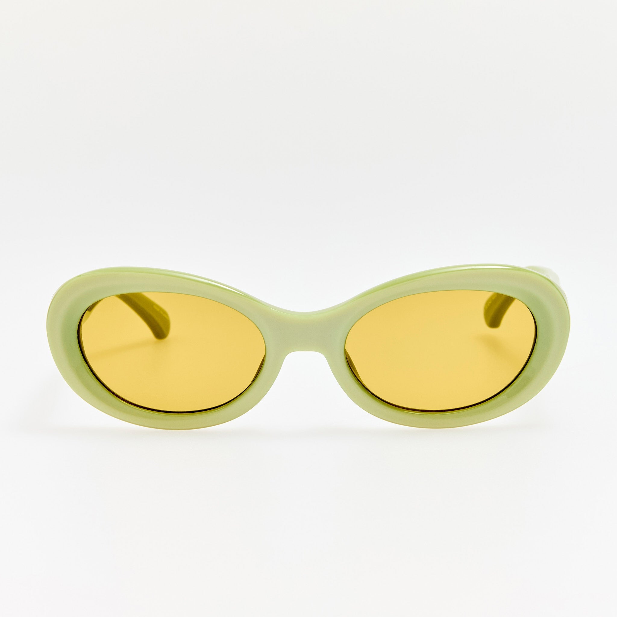 Oval Sunglasses in Green