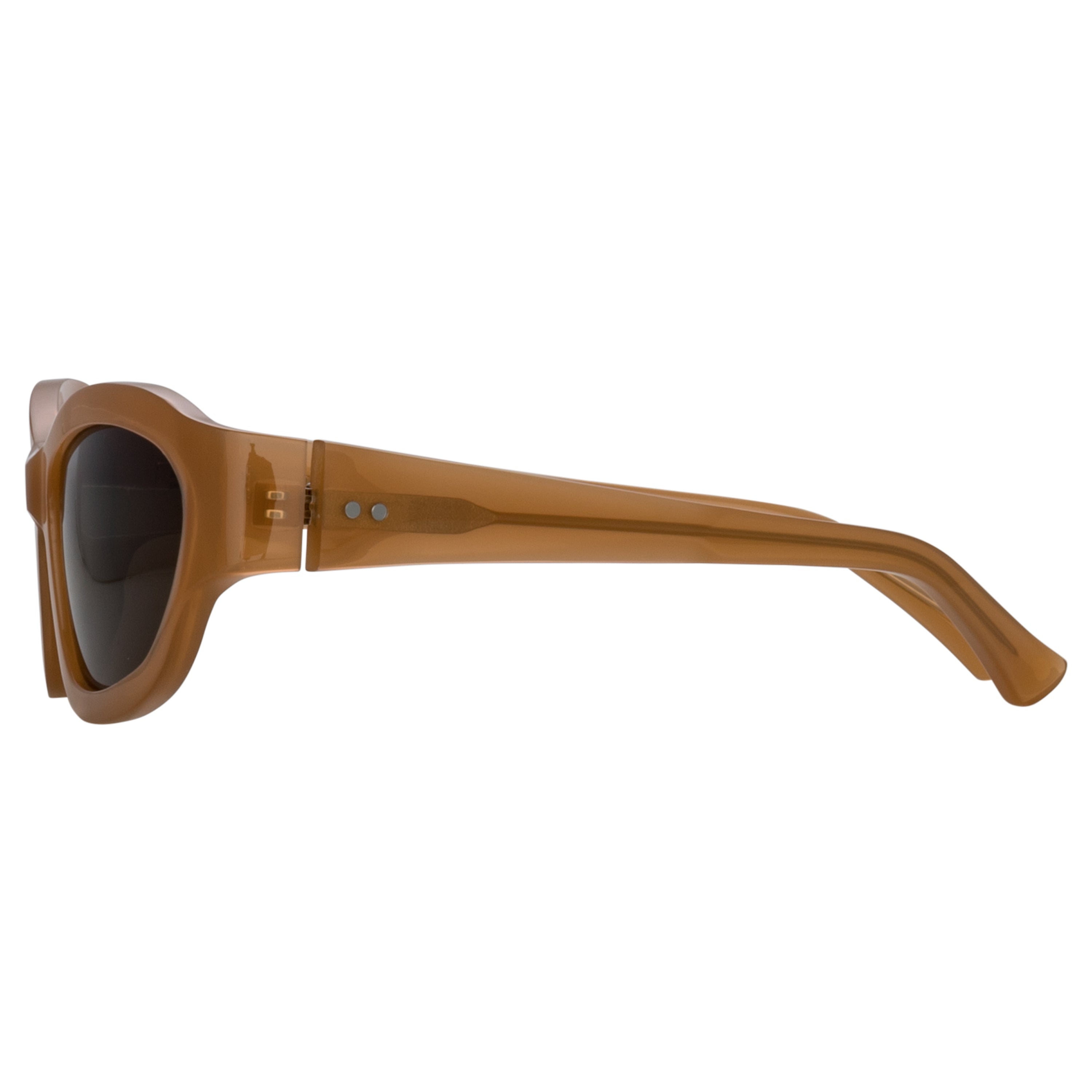 Wrap Sunglasses in Taupe