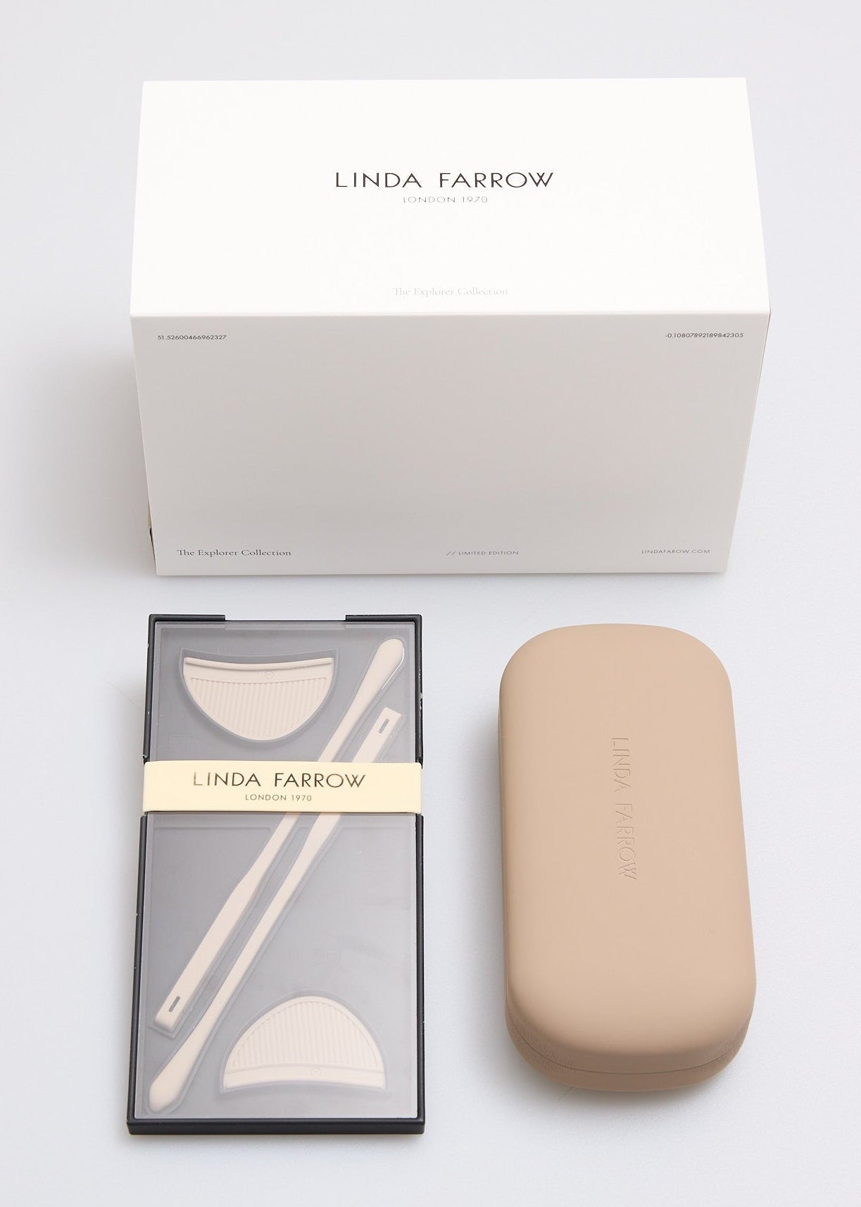 Baret Explorer Sunglasses in 22K White Gold