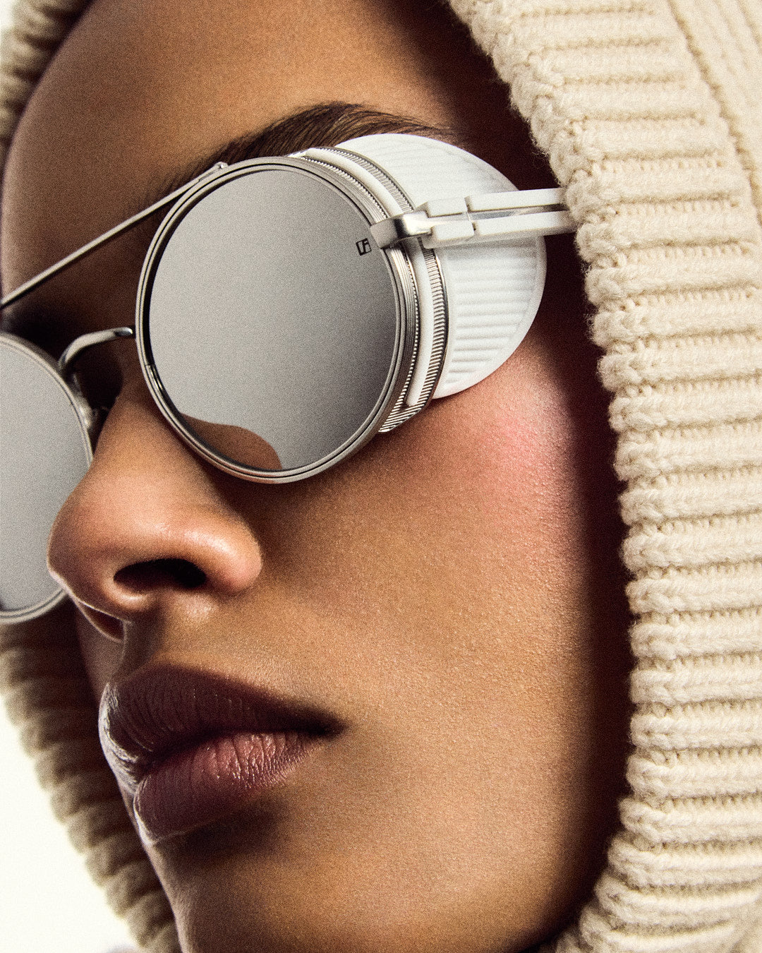 Jacquemus Ovalo Oval Sunglasses in Leopard | Linda Farrow Official