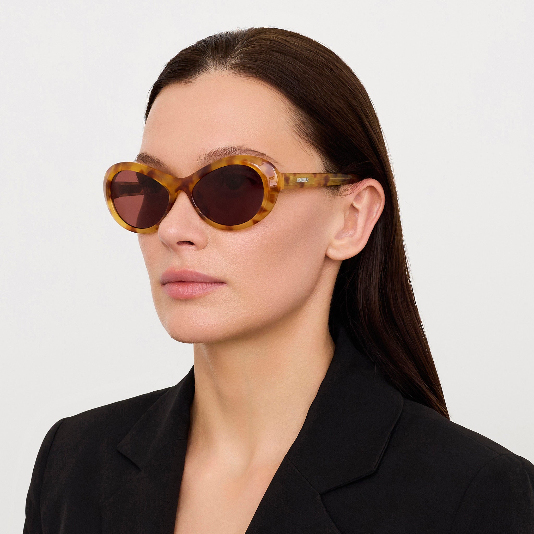Rond Sunglasses in Beige Tortoiseshell