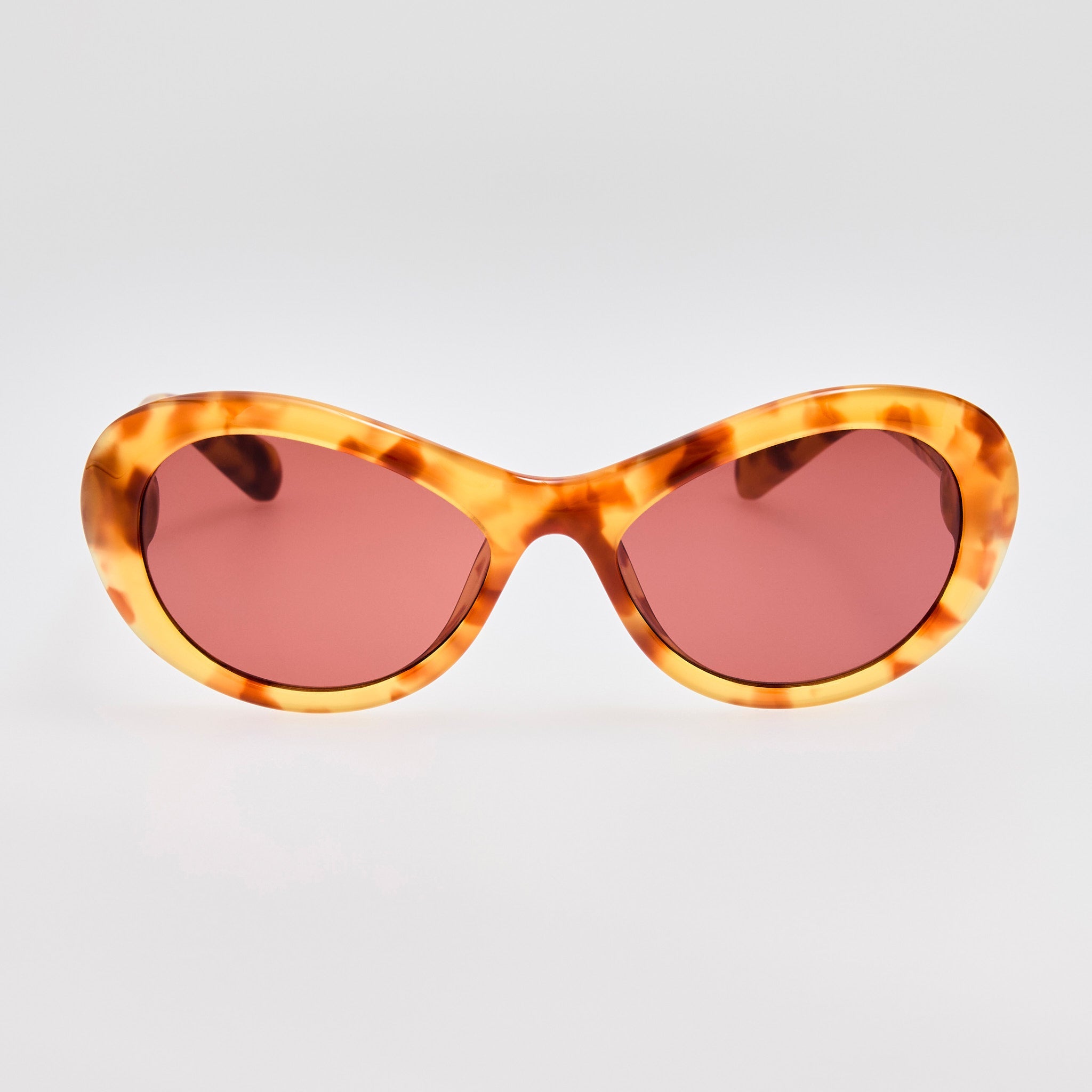 Rond Sunglasses in Beige Tortoiseshell