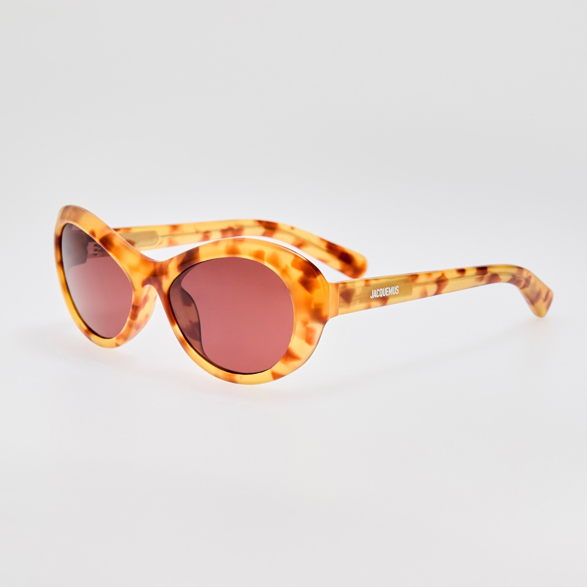 Rond Sunglasses in Beige Tortoiseshell