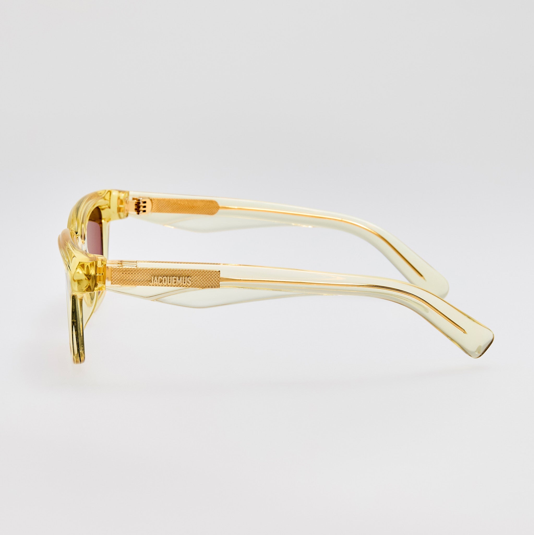 Carre Sunglasses in Crystal Yellow