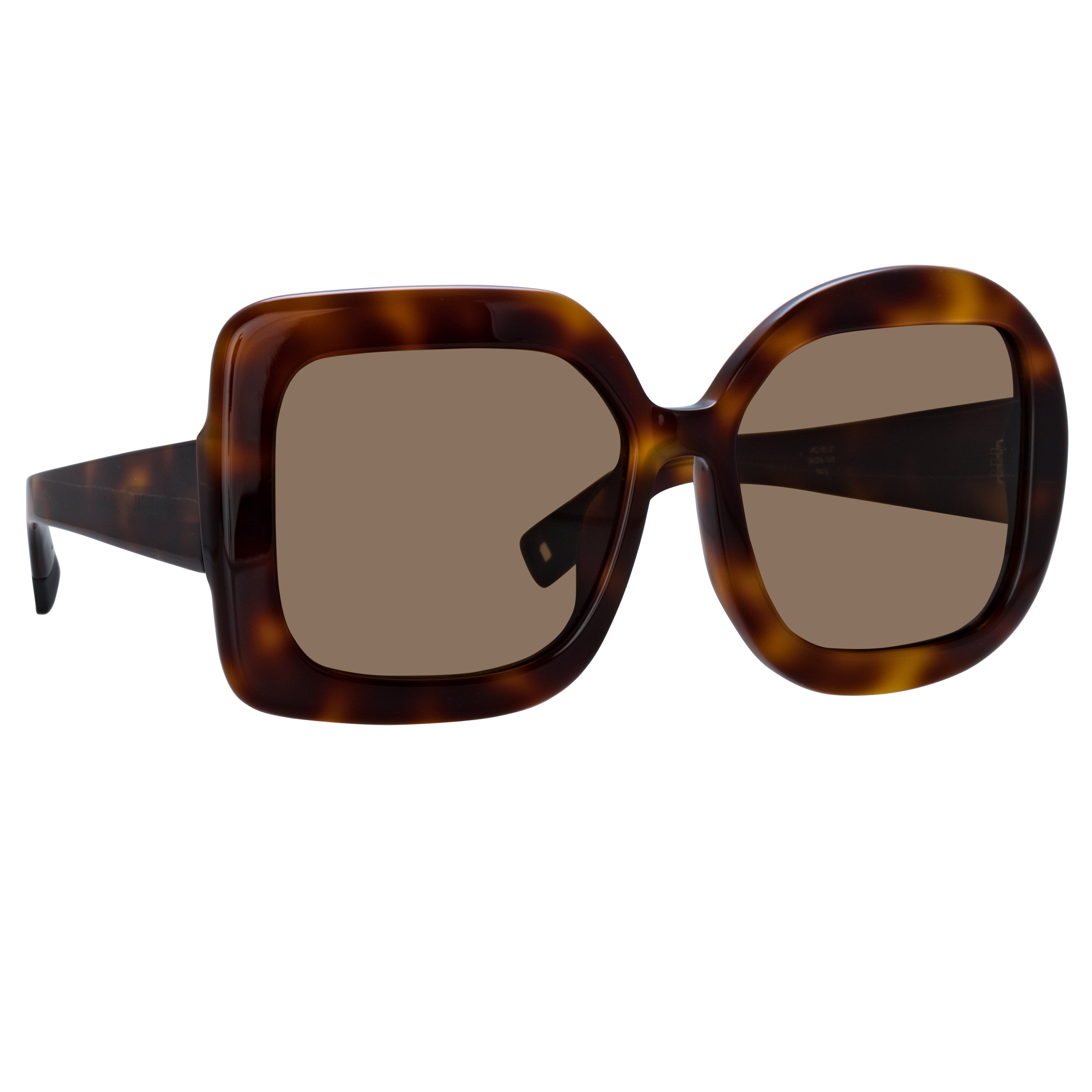 Carre Rond Square Sunglasses in Tortoiseshell