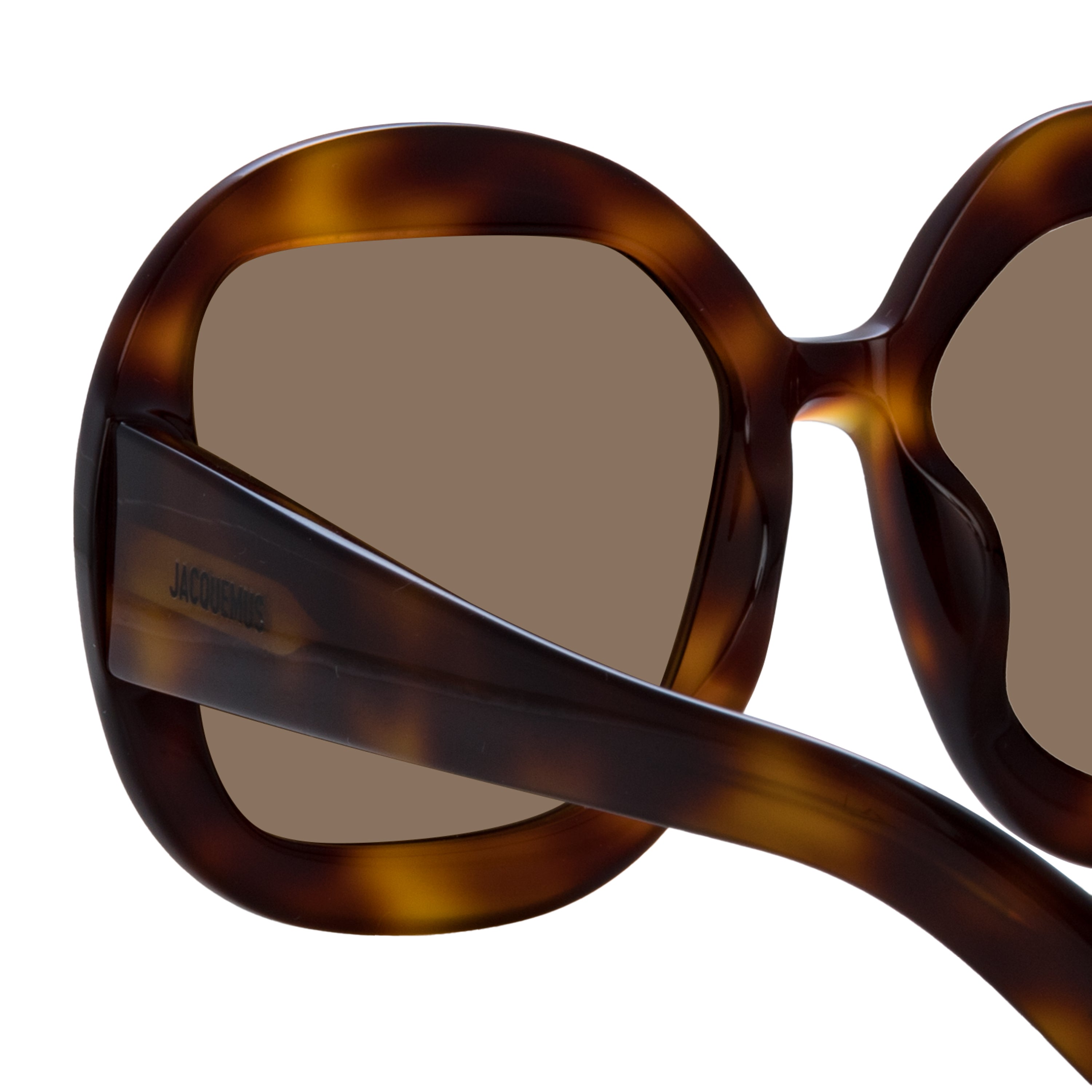 Carre Rond Square Sunglasses in Tortoiseshell