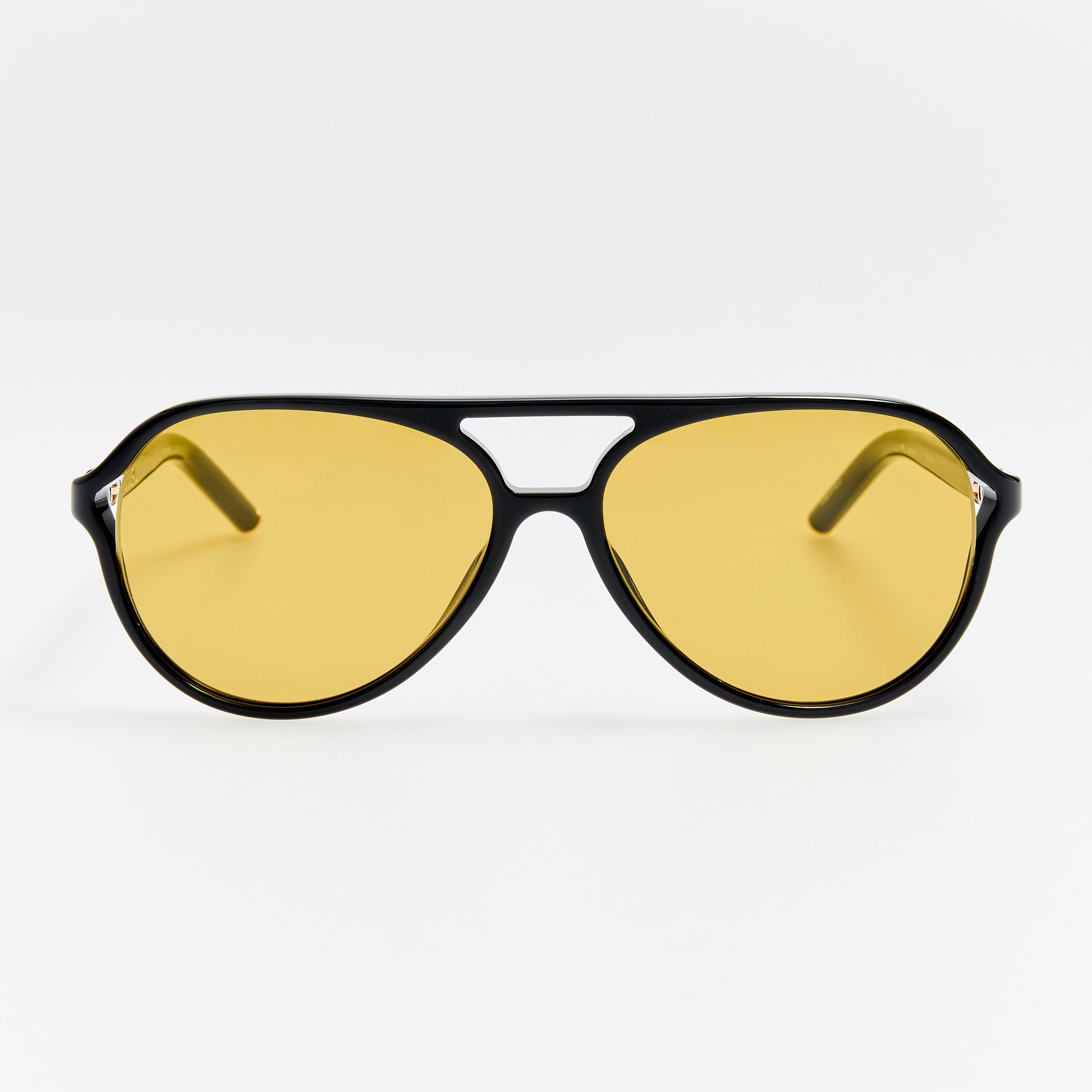 Pastro Sunglasses in Black and Yellow
