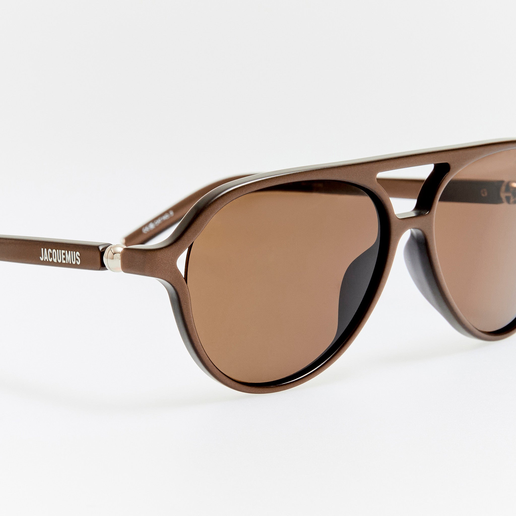 Pastro Sunglasses in Matt Metallic Brown