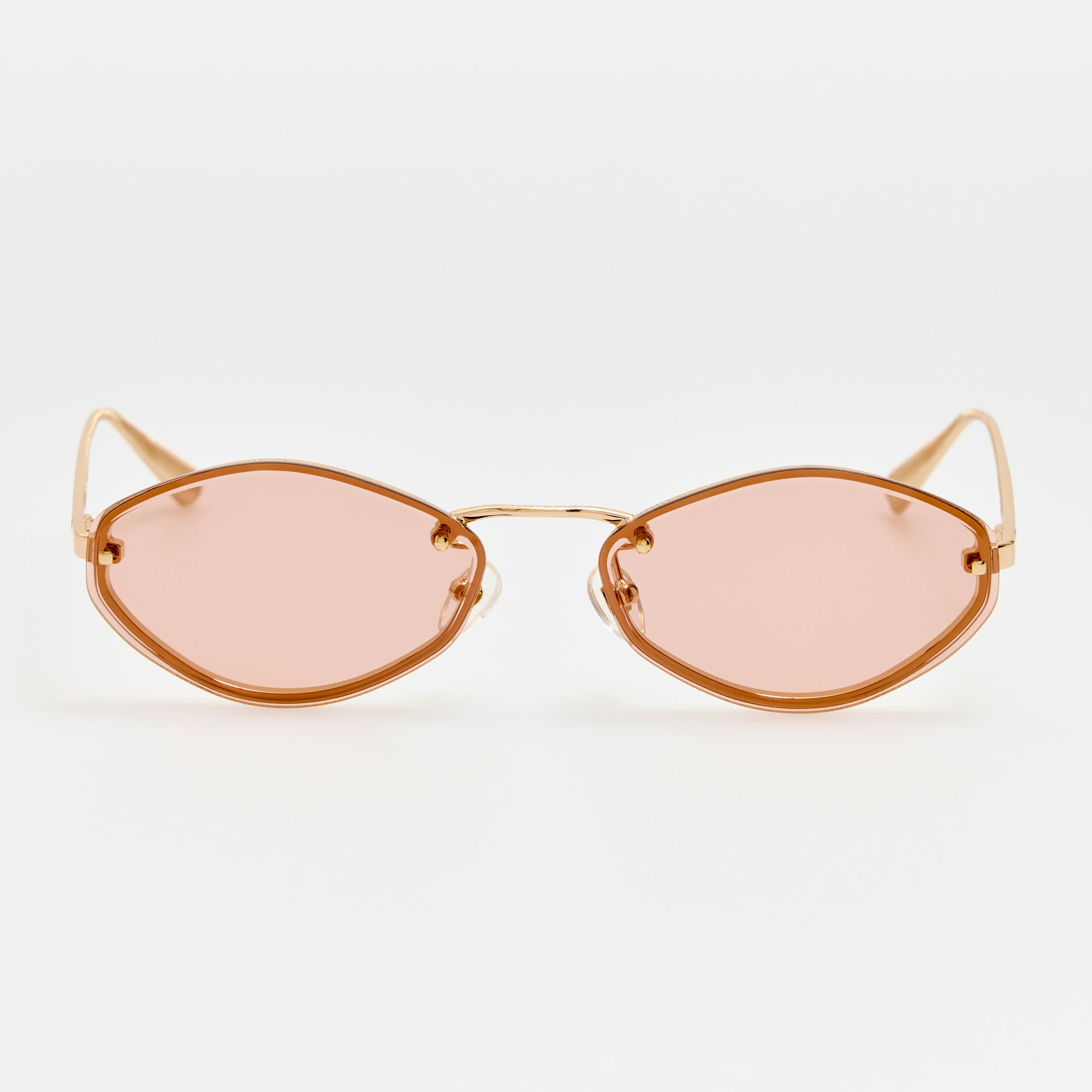 Bellini Sunglasses in Gold and Blush