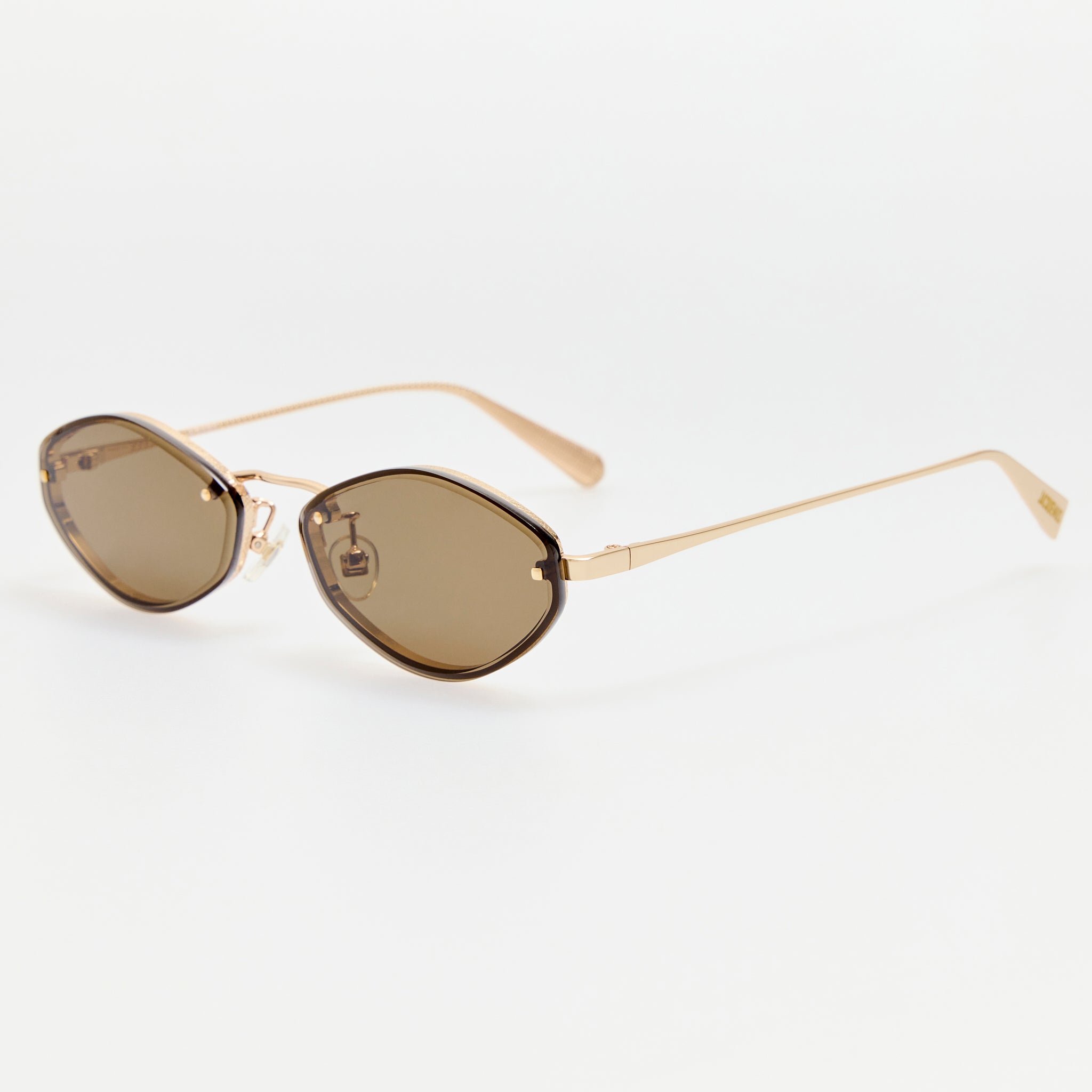 Bellini Sunglasses in Gold and Brown