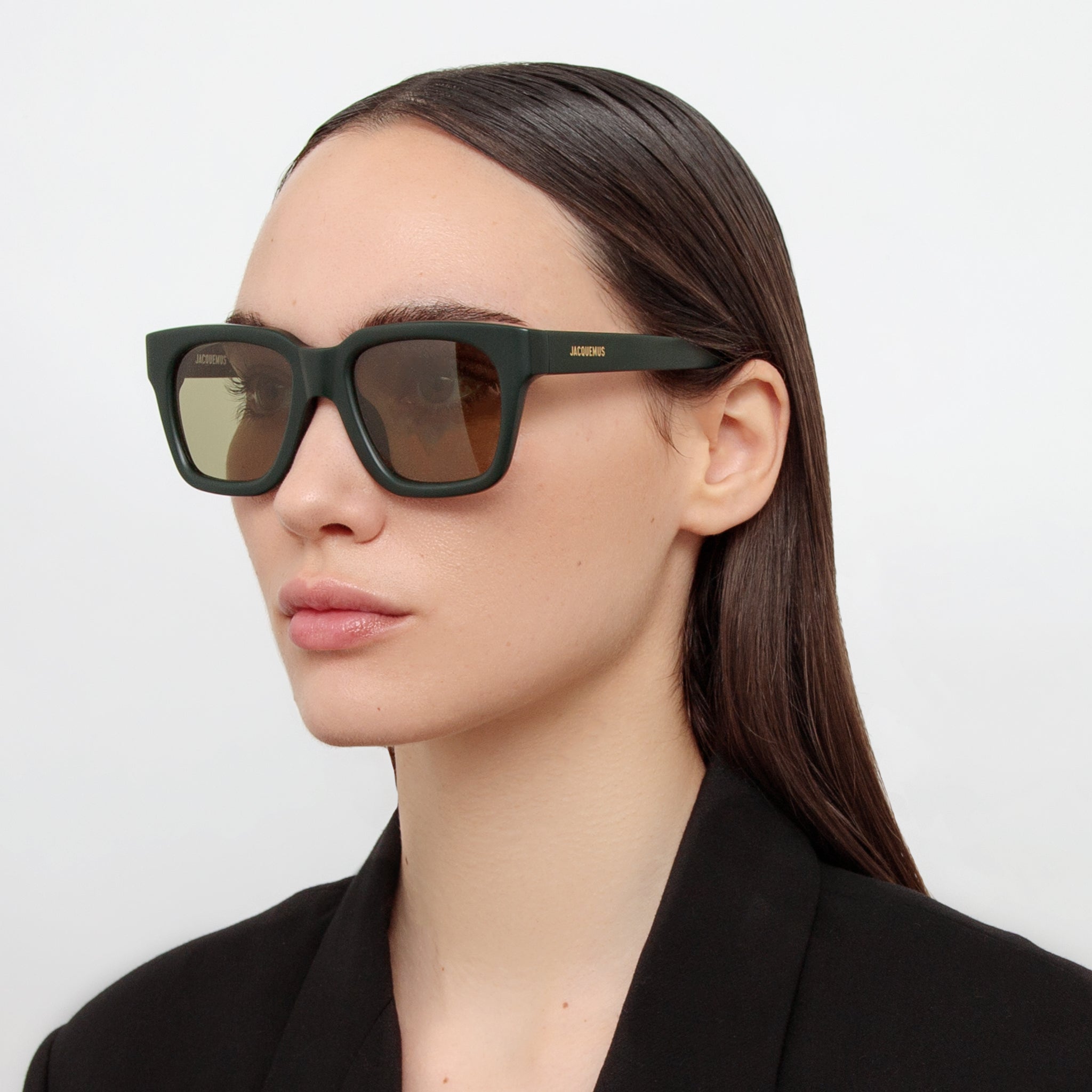 Carino Sunglasses in Matt Green