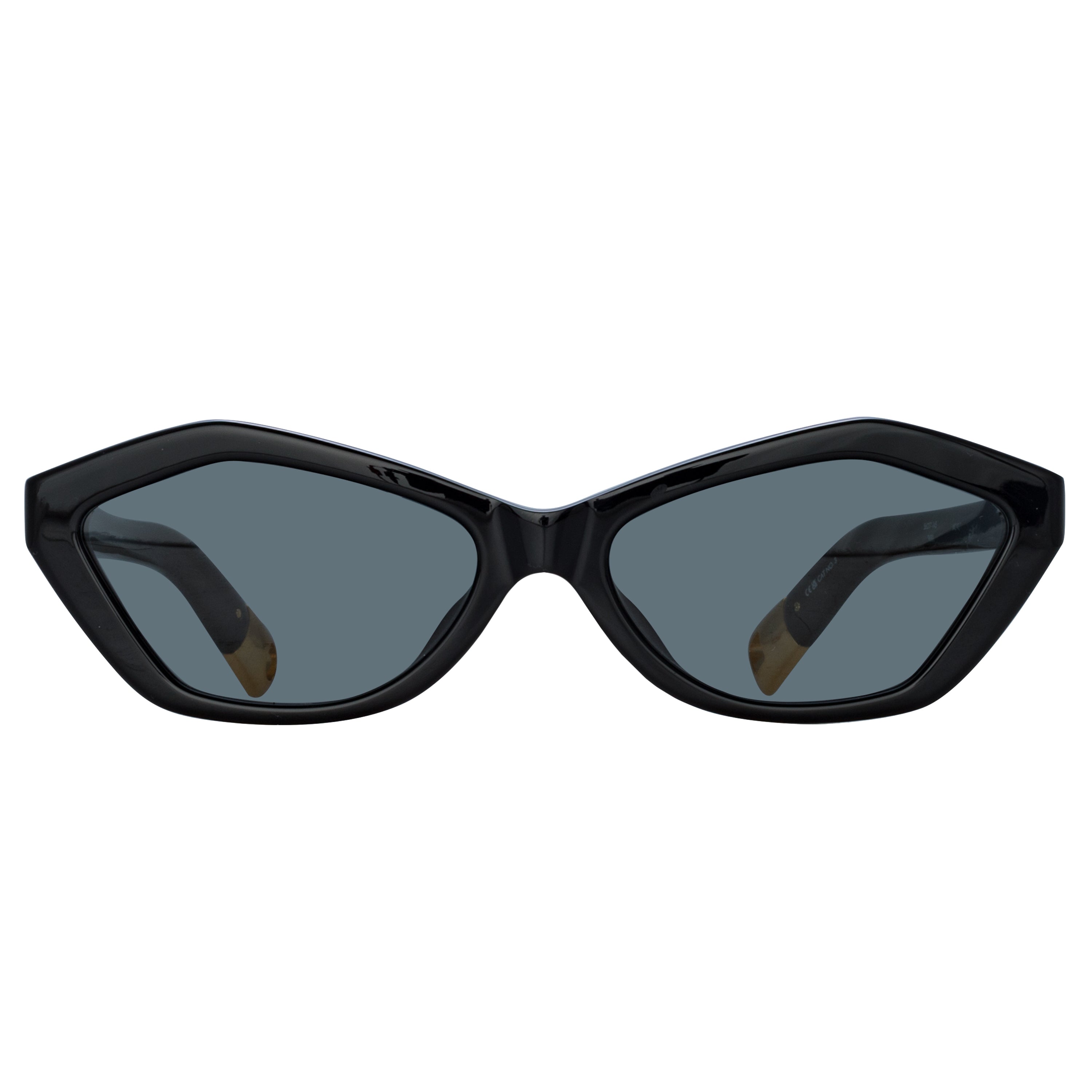 Bambino Angular Sunglasses in Black