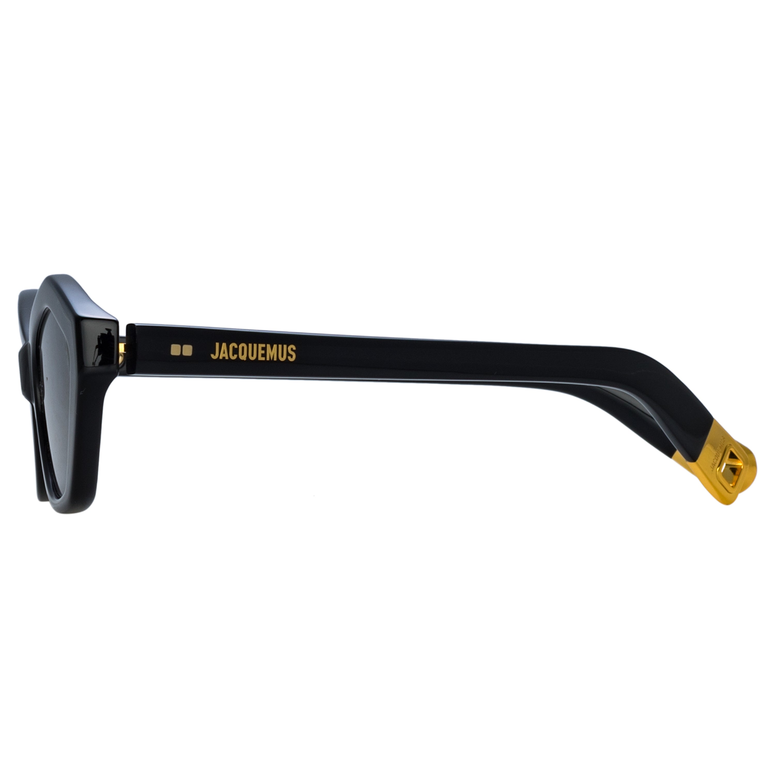 Bambino Angular Sunglasses in Black