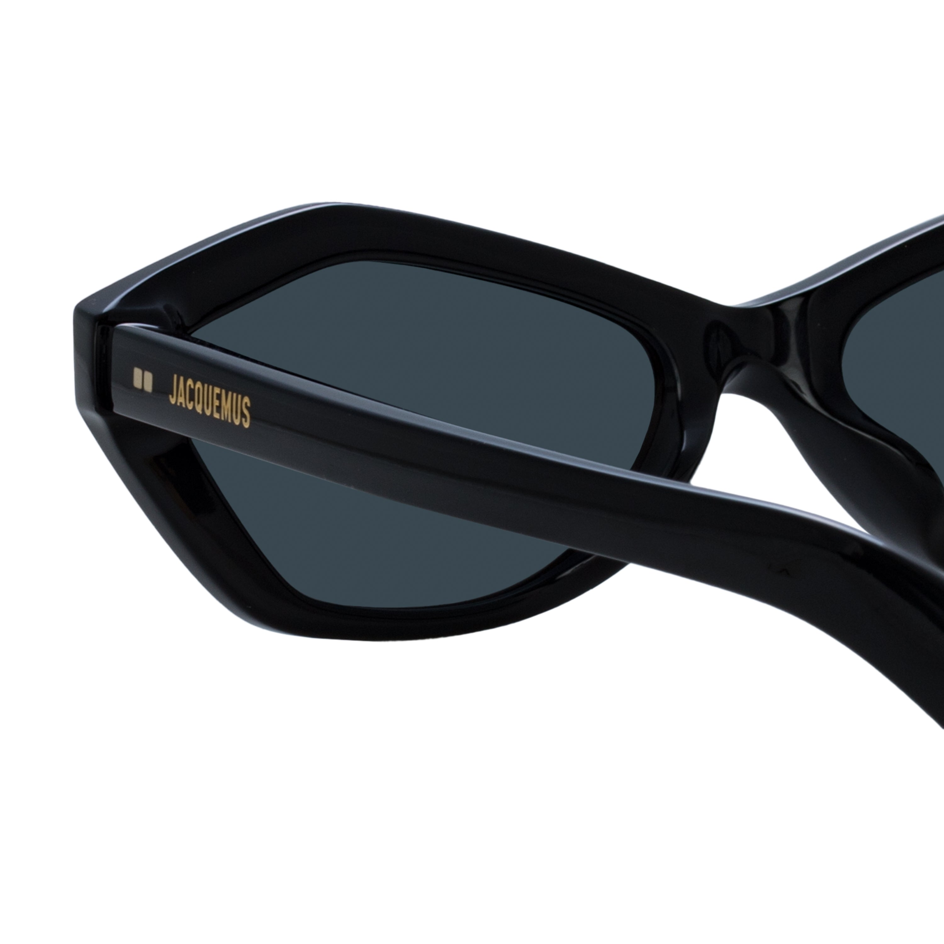 Bambino Angular Sunglasses in Black