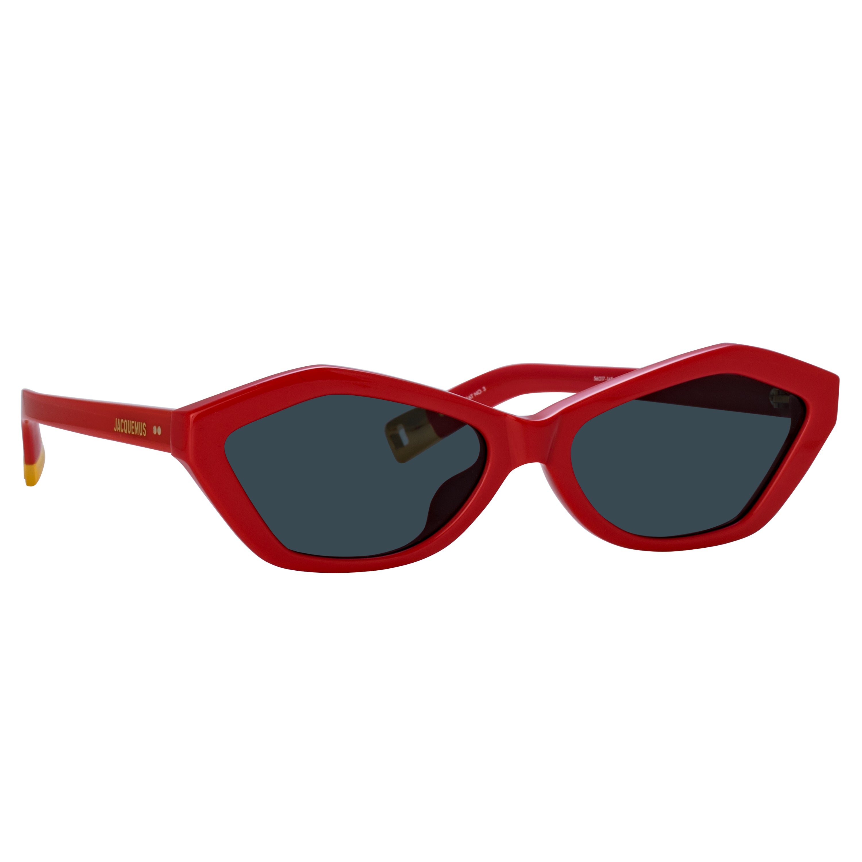 Bambino Angular Sunglasses in Red