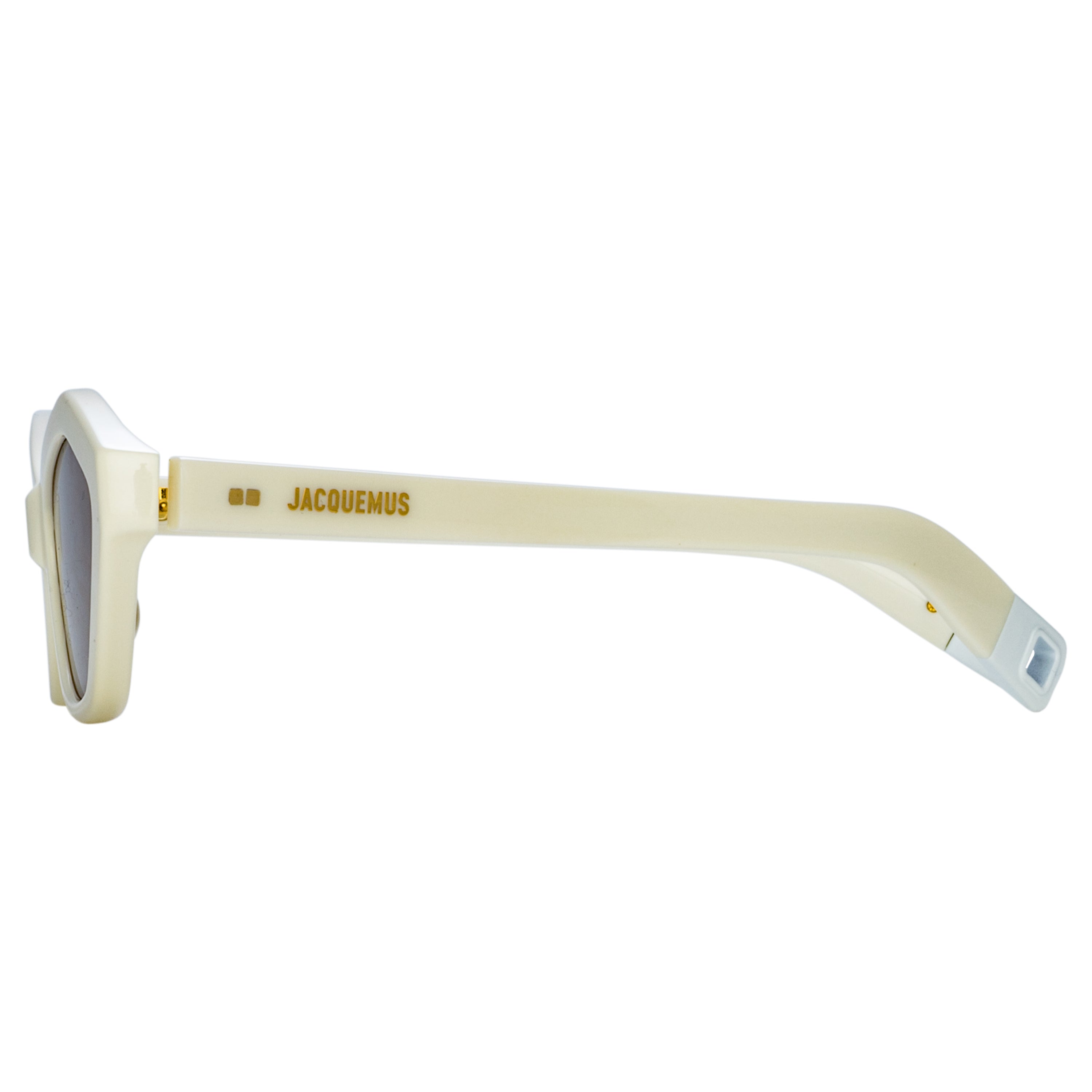 Bambino Angular Sunglasses in White