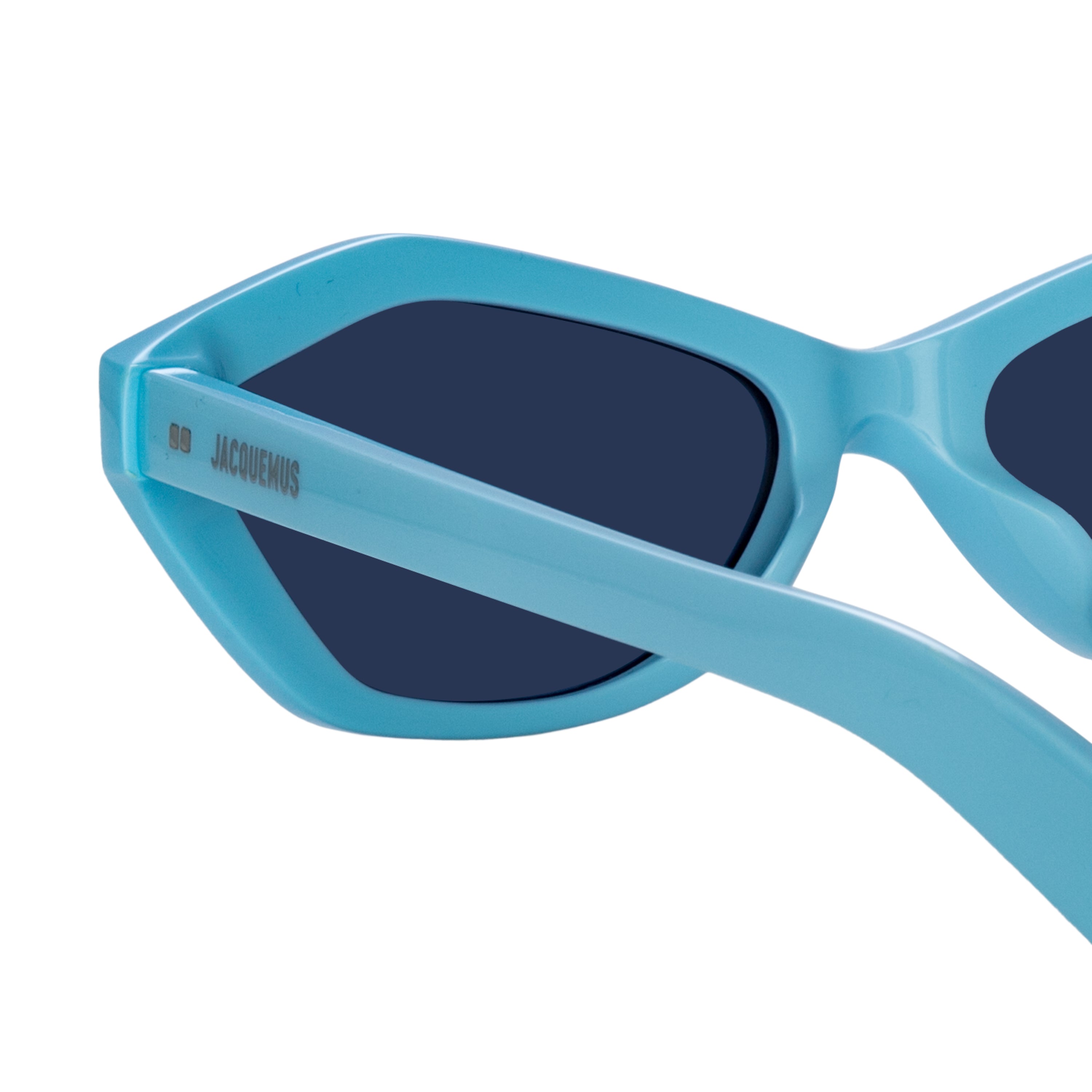 Bambino Angular Sunglasses in Light Blue