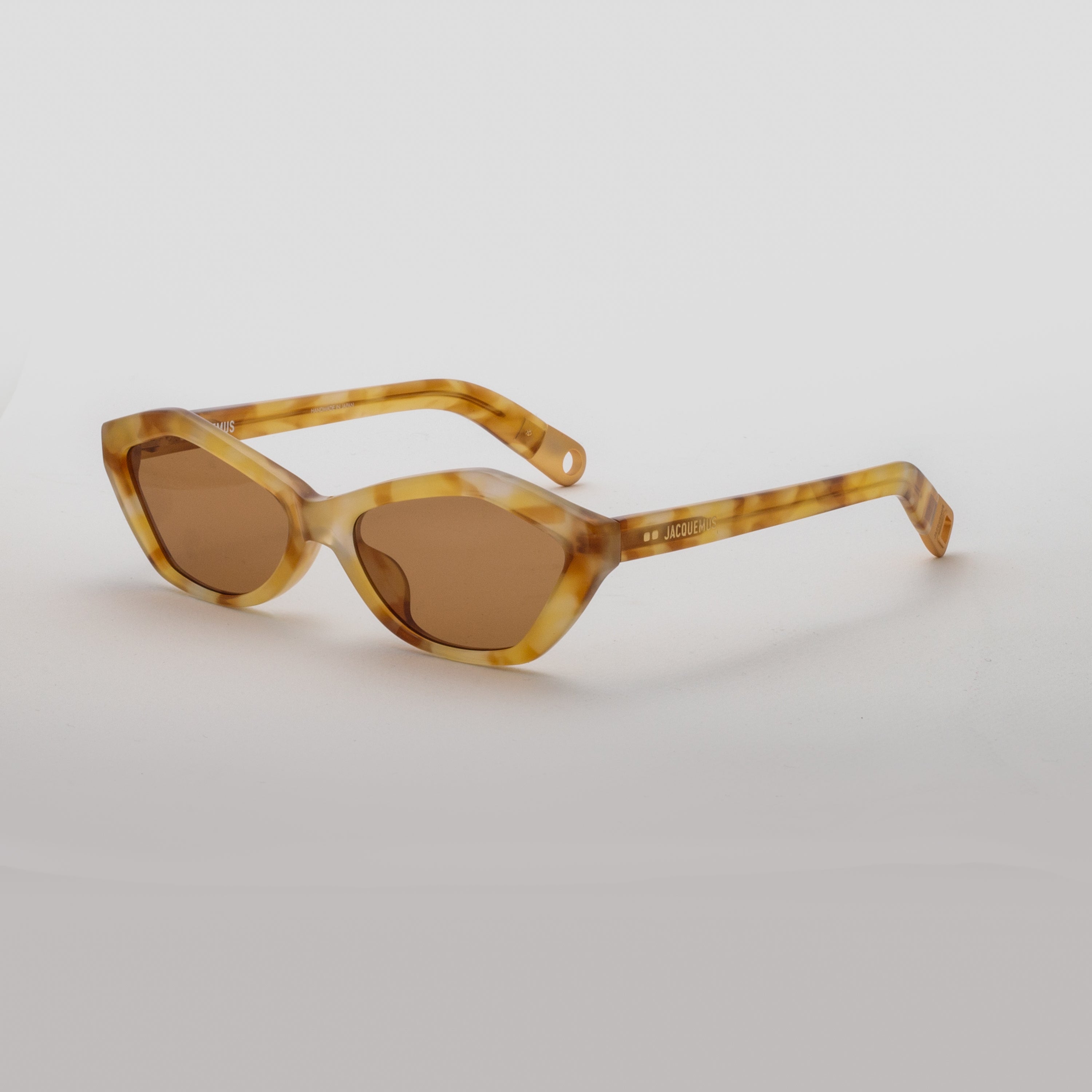 Bambino Angular Sunglasses in Beige